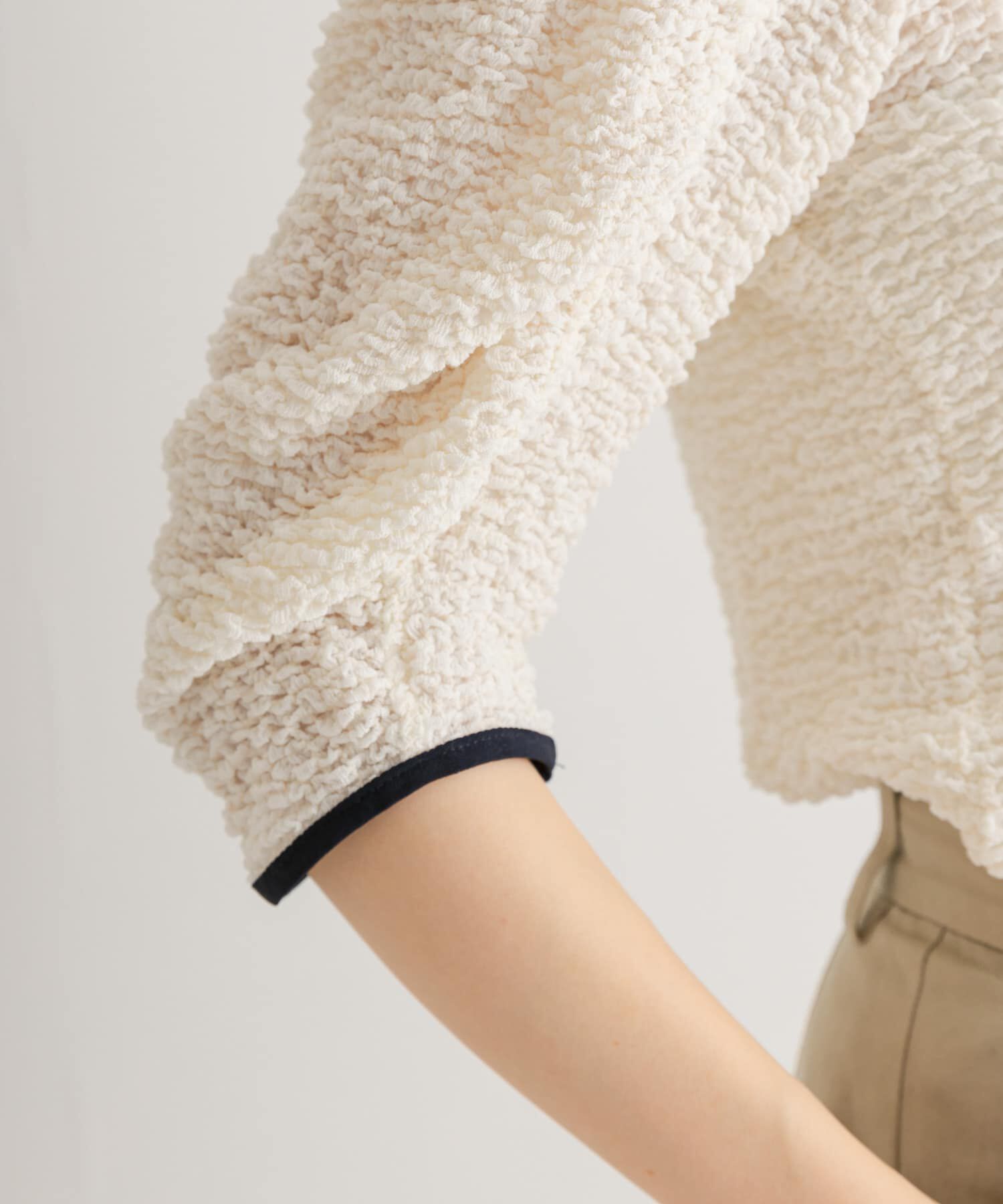 URBAN RESEARCH「シャーリングハーフスリーブプルオーバー」|Tシャツ・カットソー|