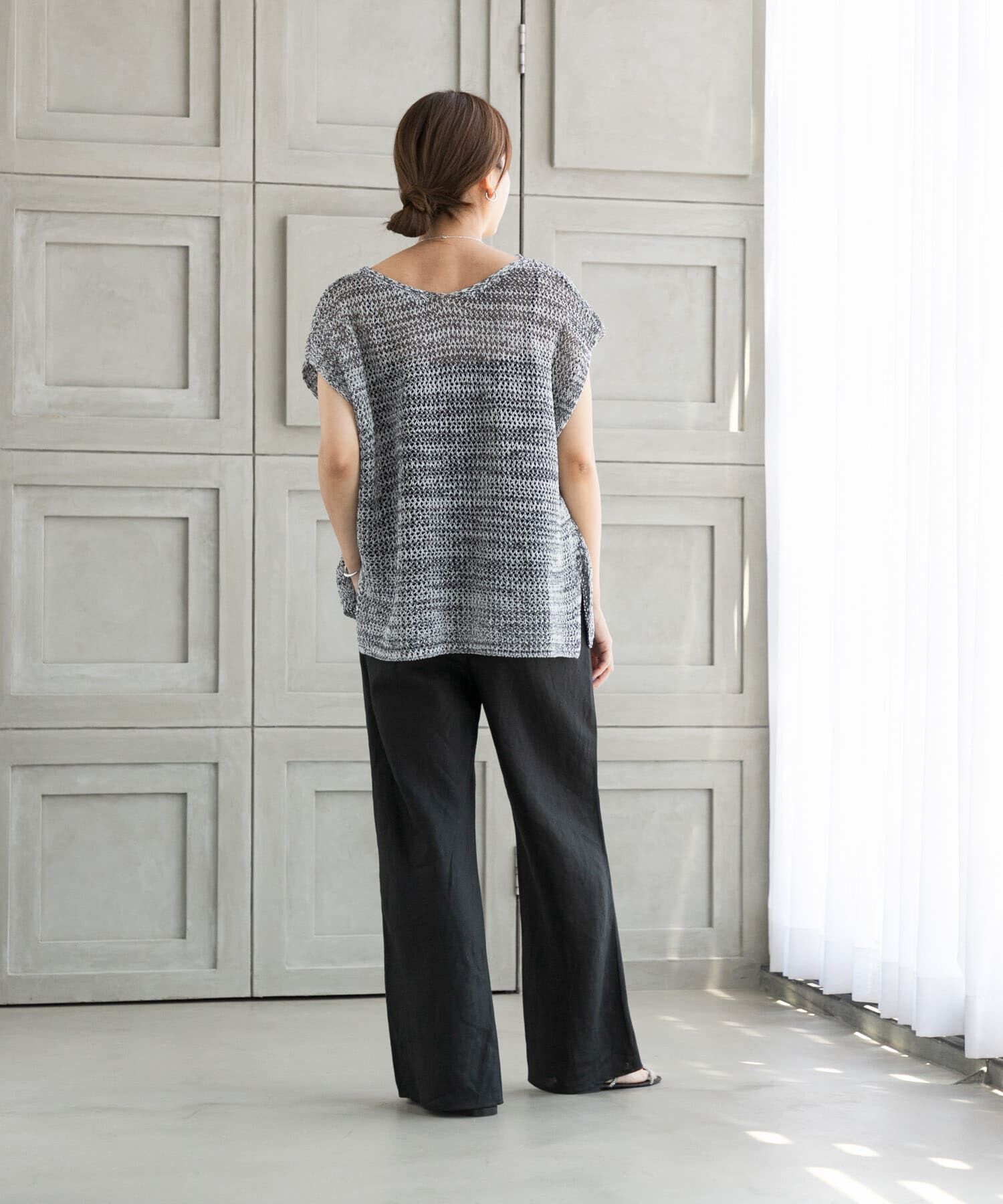 URBAN RESEARCH「メランジメッシュニット」|ニット・セーター|