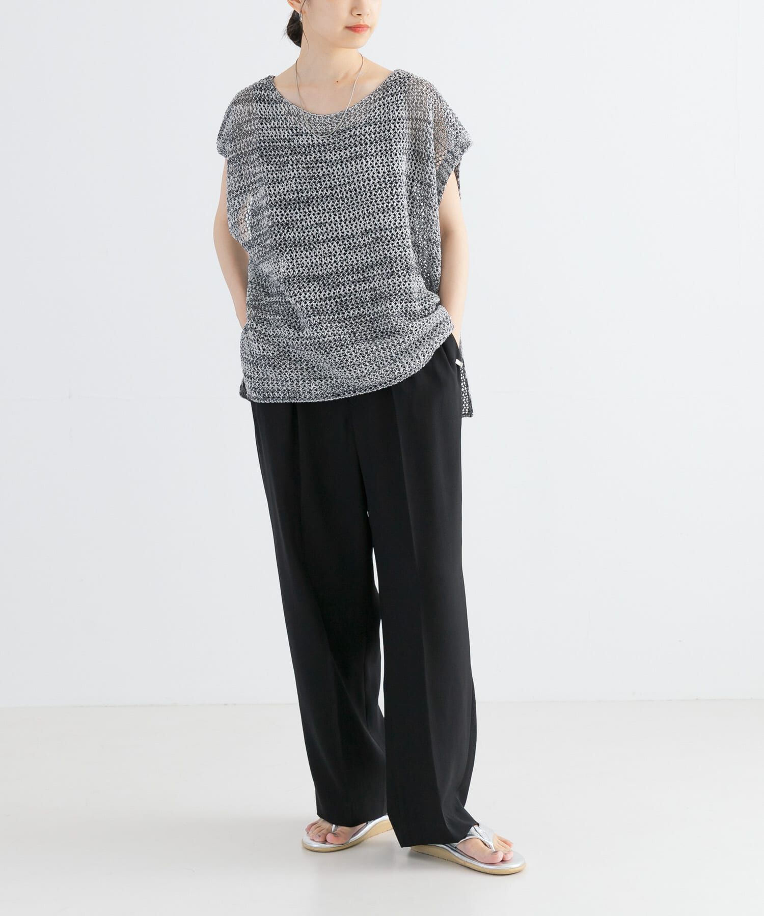 URBAN RESEARCH「メランジメッシュニット」|ニット・セーター|