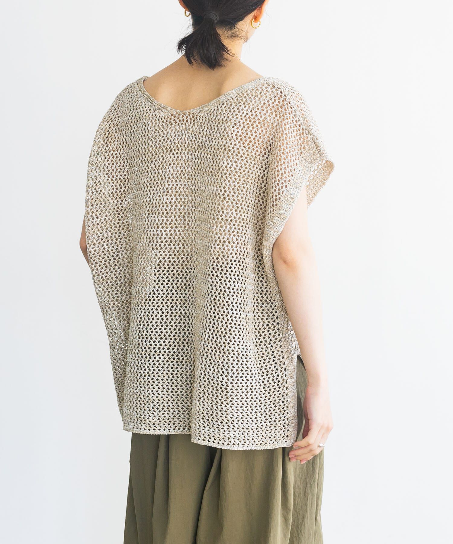 URBAN RESEARCH「メランジメッシュニット」|ニット・セーター|