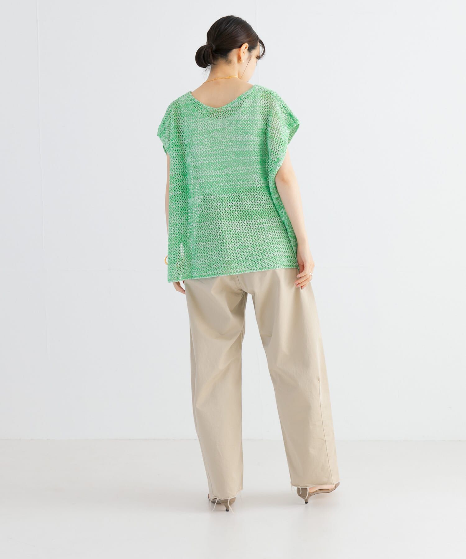 URBAN RESEARCH「メランジメッシュニット」|ニット・セーター|