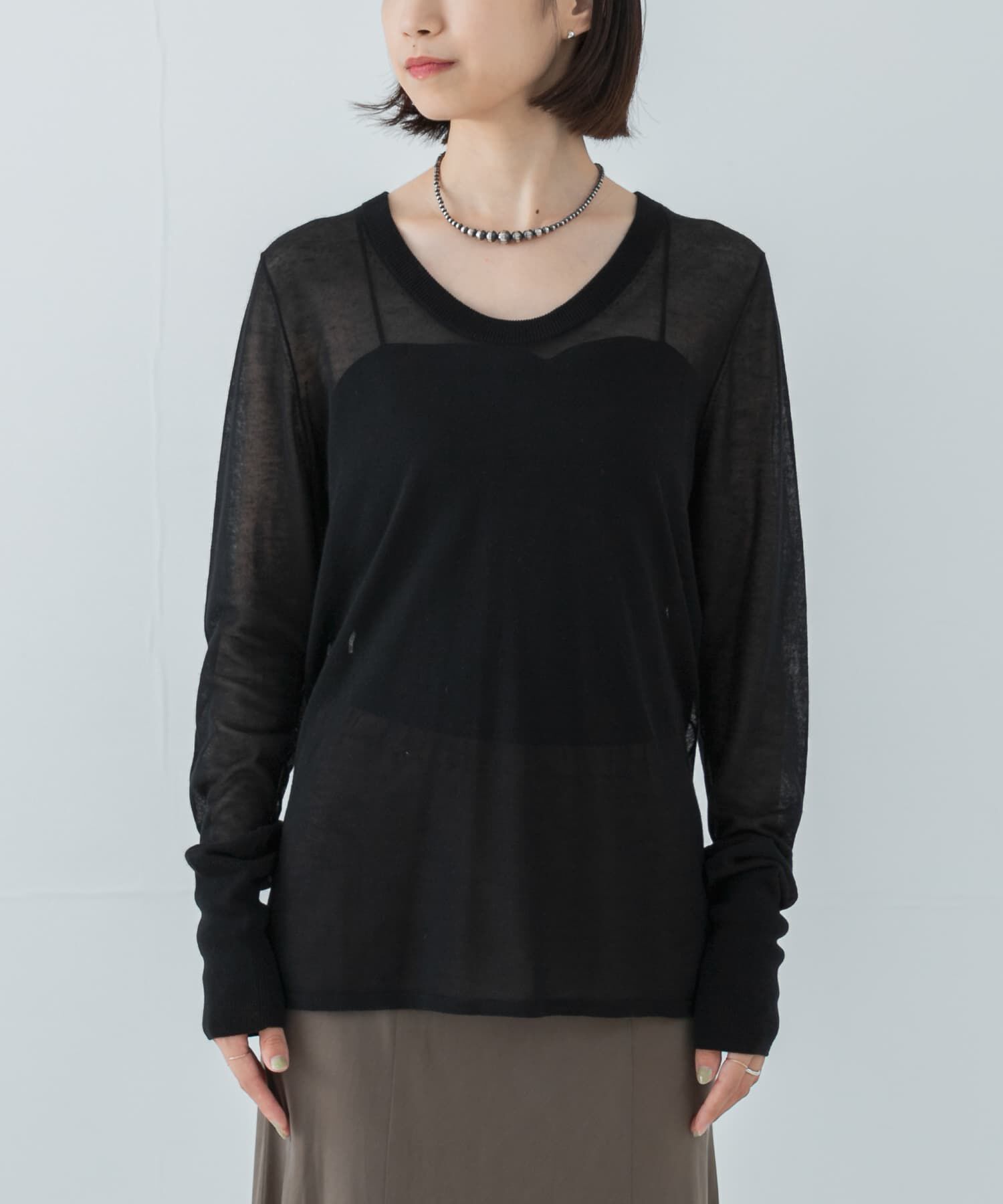 URBAN RESEARCH「カシミヤミックスUニット」|ニット・セーター|