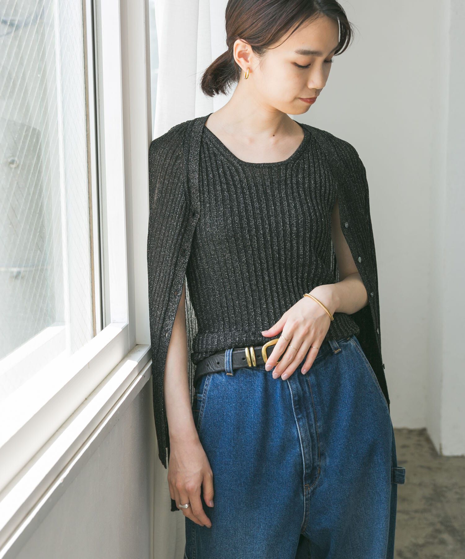 URBAN RESEARCH「ハイゲージラメタンクトップ」|タンクトップ|