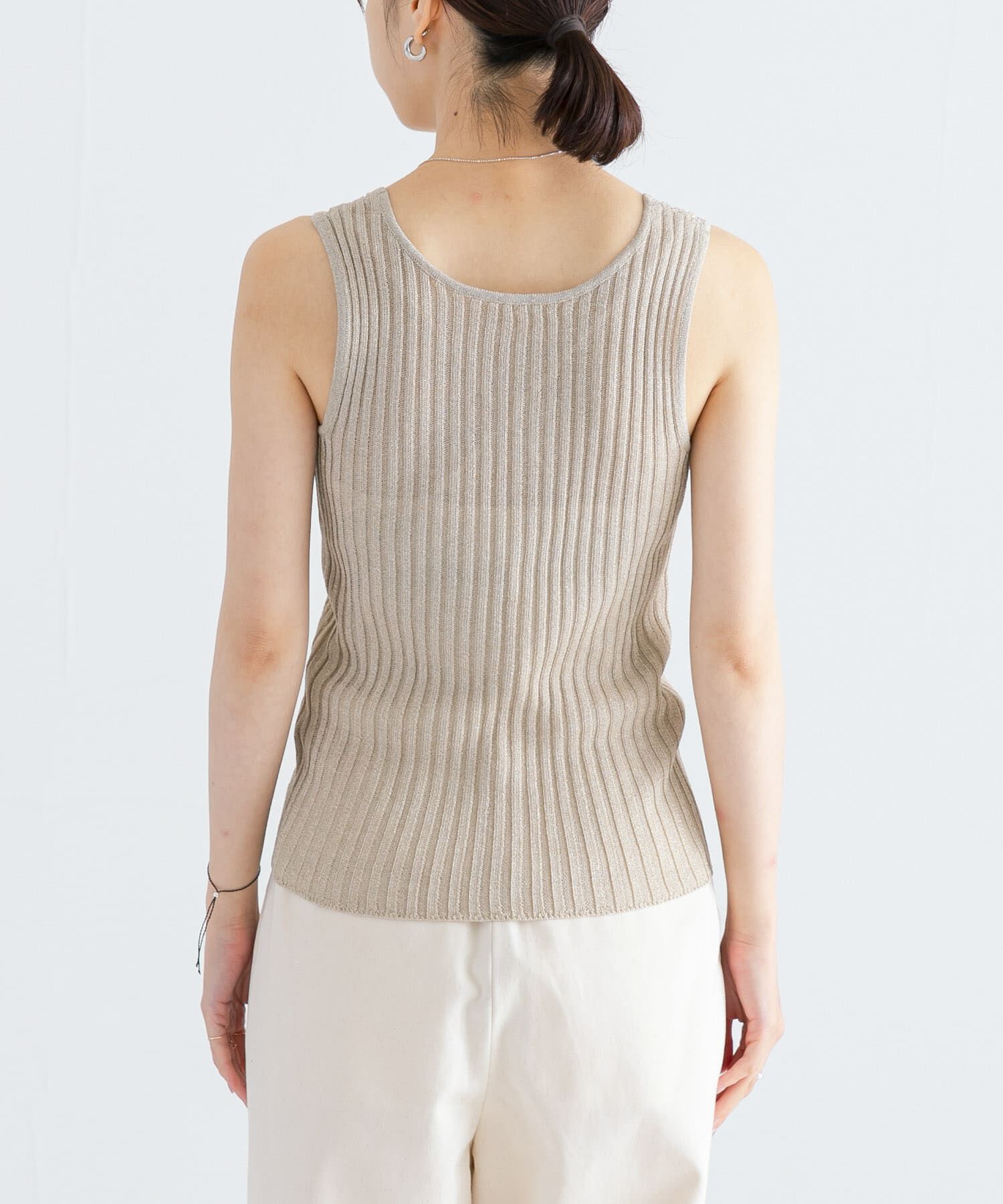 URBAN RESEARCH「ハイゲージラメタンクトップ」|タンクトップ|