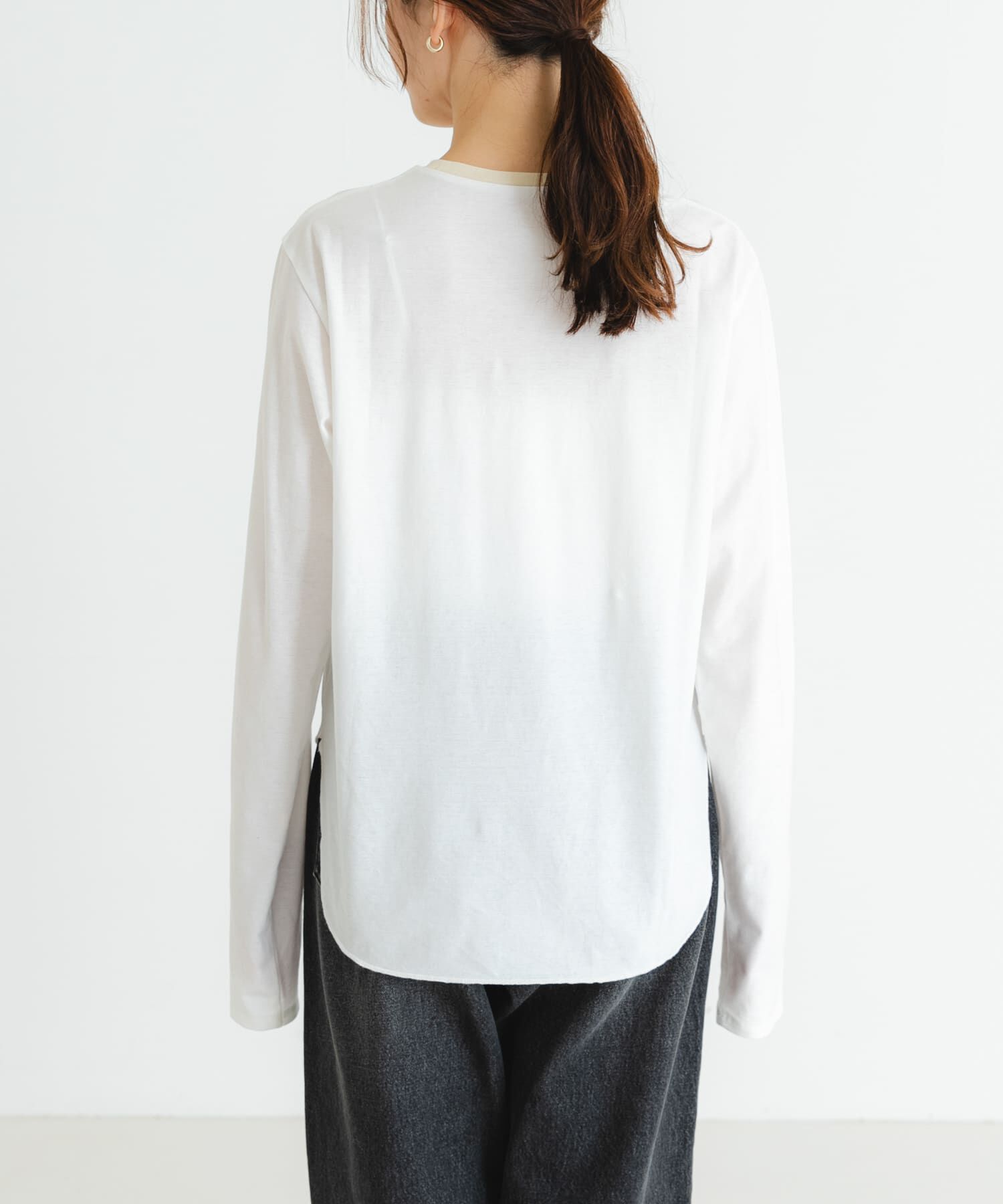 URBAN RESEARCH「『MADE IN JAPAN』リンガーロングスリーブカットソー」|Tシャツ・カットソー|