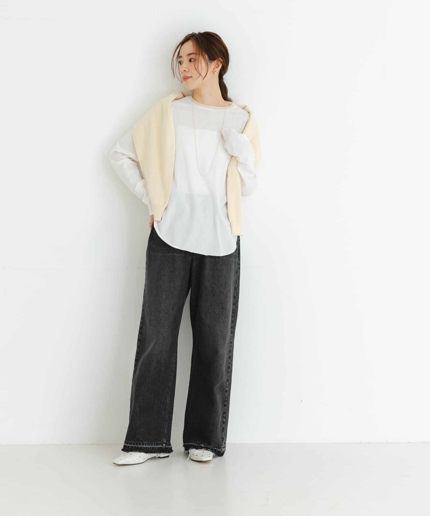 URBAN RESEARCH「『MADE IN JAPAN』リンガーロングスリーブカットソー」|Tシャツ・カットソー|