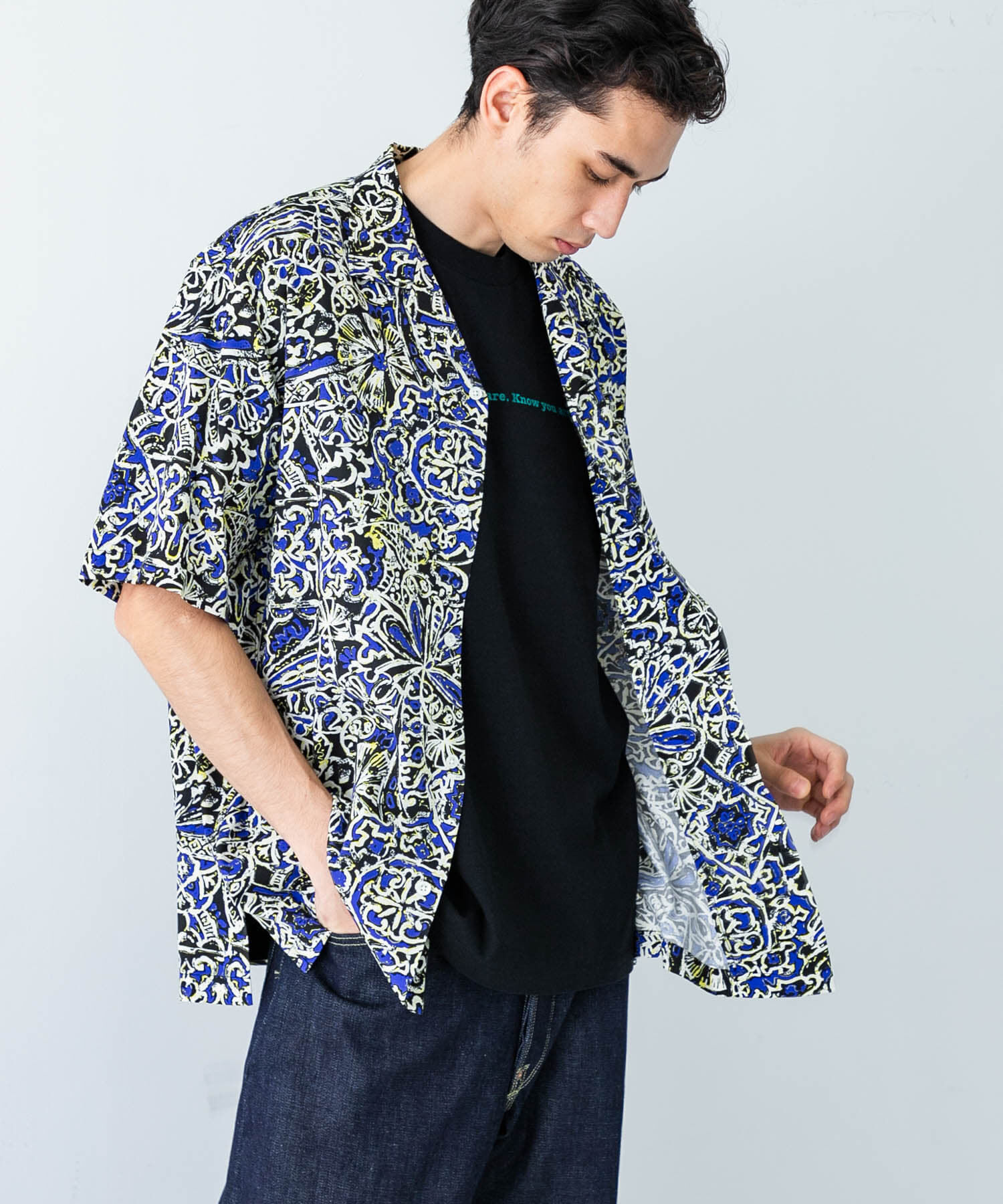 URBAN RESEARCH「LONGCHAMP PRINT SHIRTS」|シャツ・ブラウス|