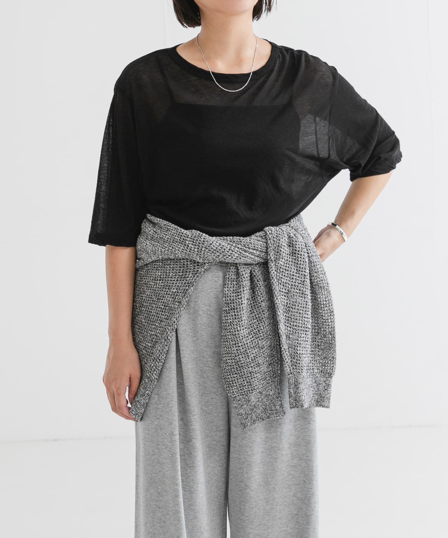 URBAN RESEARCH「new basic　ドライツイストシアーTシャツ」|Tシャツ・カットソー|