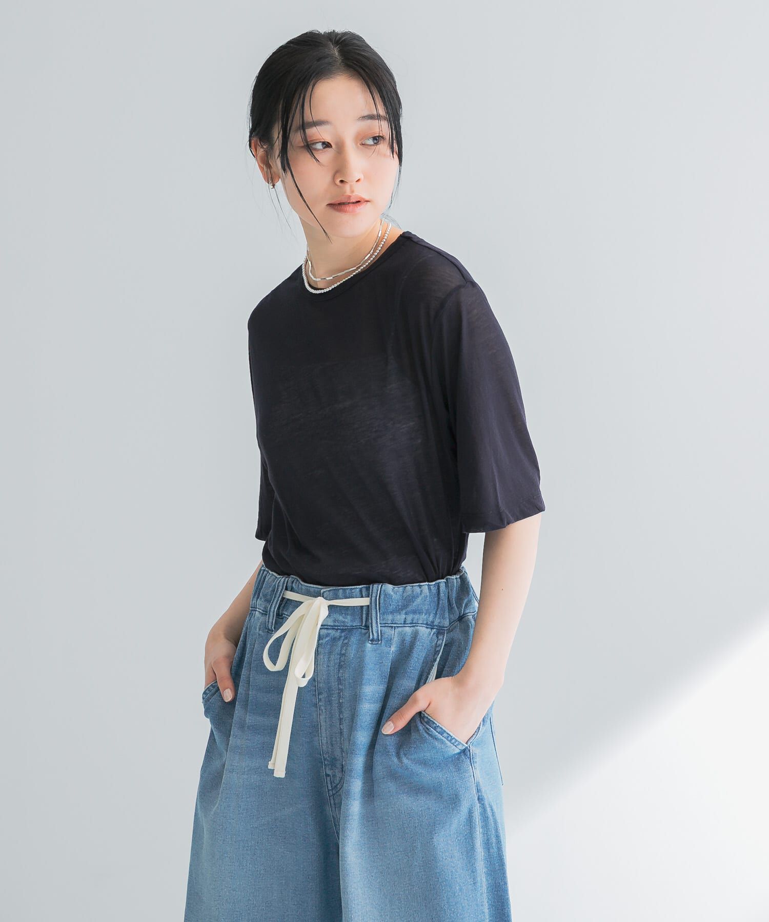 URBAN RESEARCH「new basic　ドライツイストシアーTシャツ」|Tシャツ・カットソー|