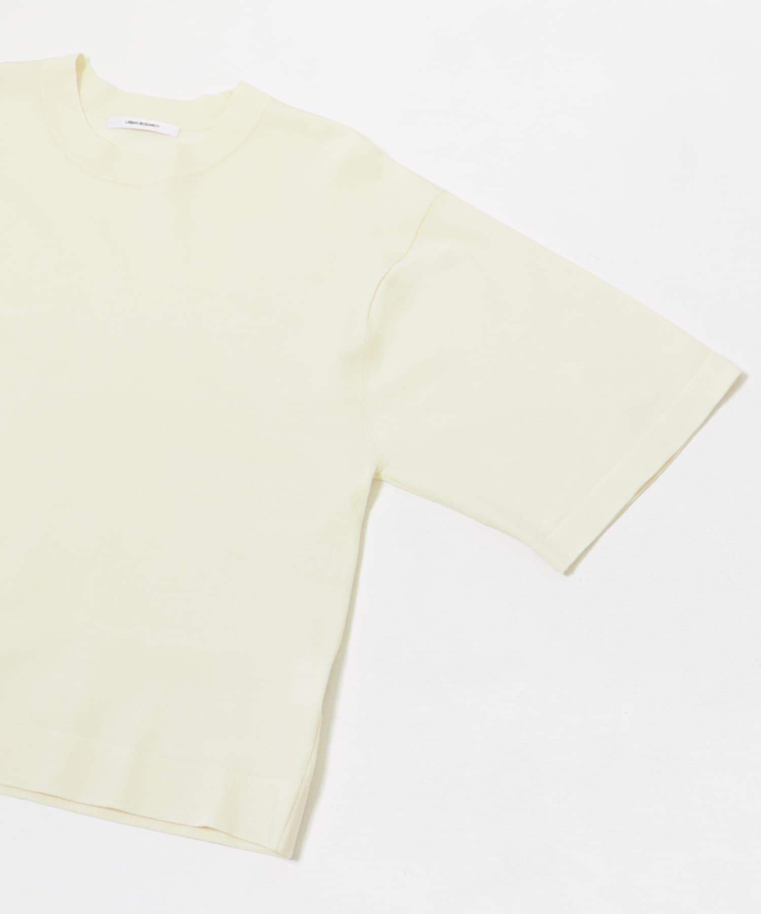 URBAN RESEARCH「ドライタッチハイゲージニットTシャツ」|Tシャツ・カットソー|