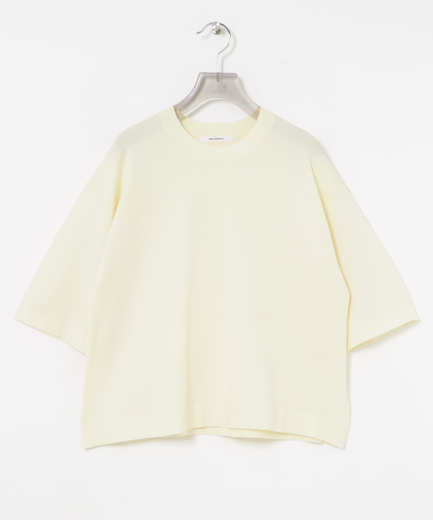URBAN RESEARCH「ドライタッチハイゲージニットTシャツ」|Tシャツ・カットソー|