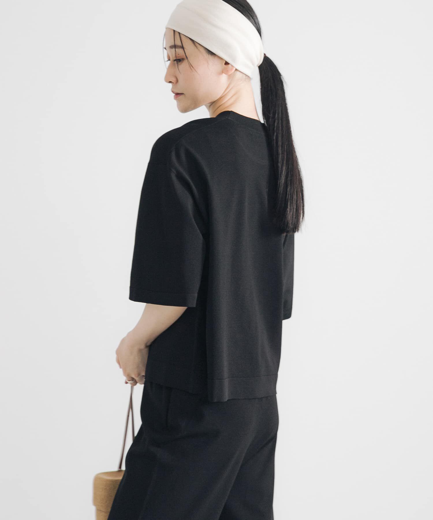 URBAN RESEARCH「ドライタッチハイゲージニットTシャツ」|Tシャツ・カットソー|