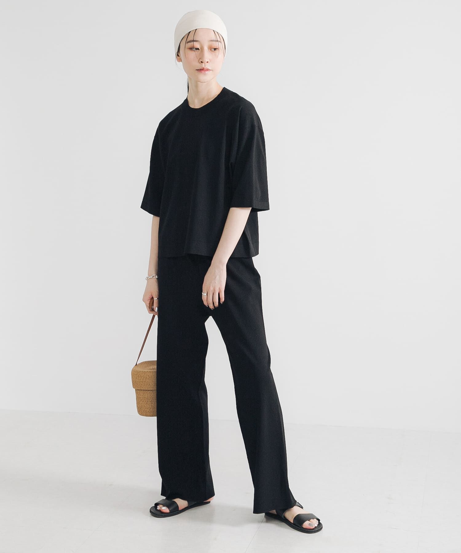 URBAN RESEARCH「ドライタッチハイゲージニットTシャツ」|Tシャツ・カットソー|