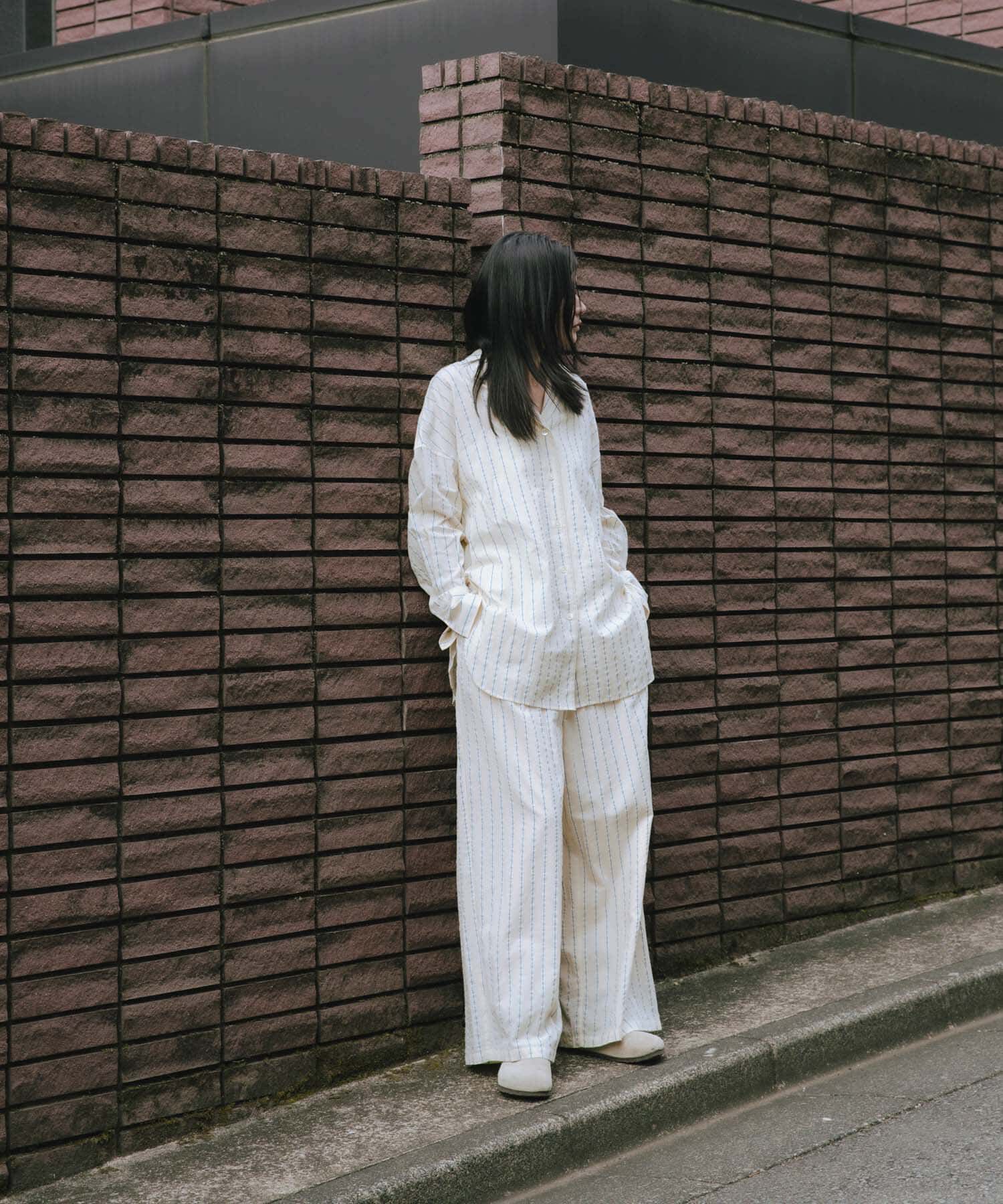 URBAN RESEARCH「new basic　インドコットンサッカーストライプパンツ」|その他|