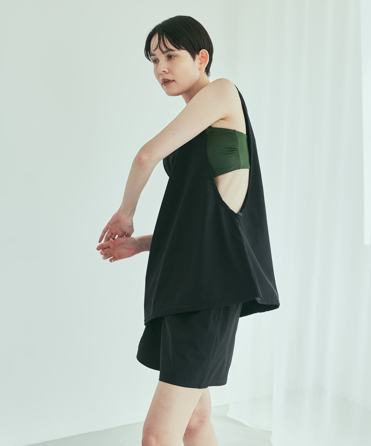 URBAN RESEARCH「『2サイズ展開』『UVカット』Swim URBAN RESEARCH　スイムドロストノースリーブ」|ビキニ|