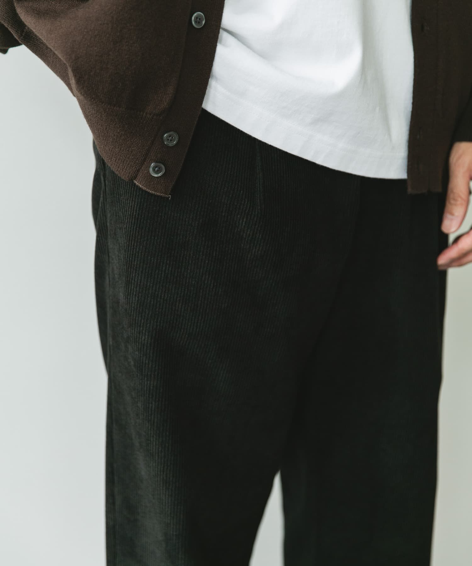 URBAN RESEARCH DOORS「『イージーケア』『UR TECH』コーデュロイイージートラウザー」|その他|