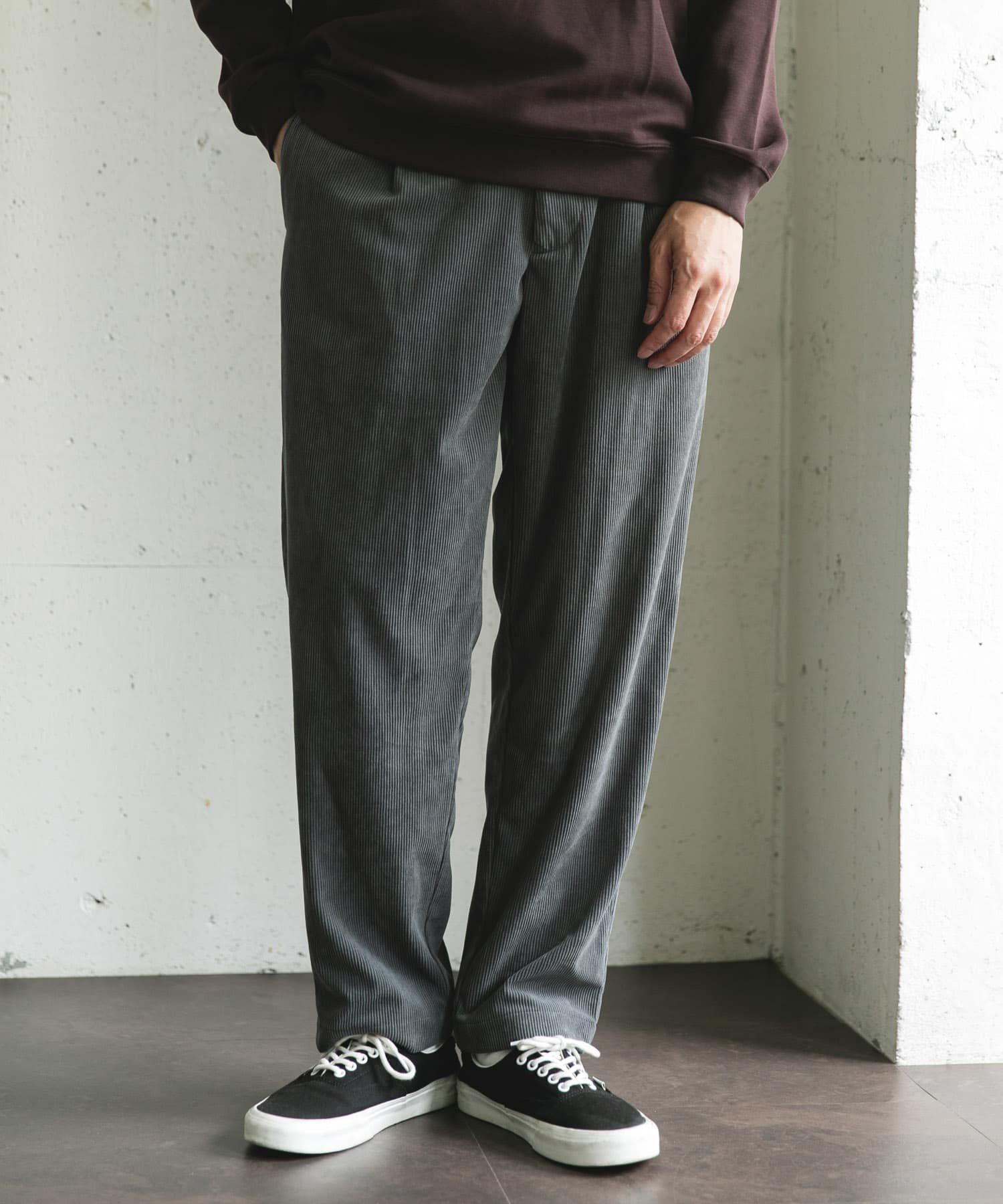 URBAN RESEARCH DOORS「『イージーケア』『UR TECH』コーデュロイイージートラウザー」|その他|