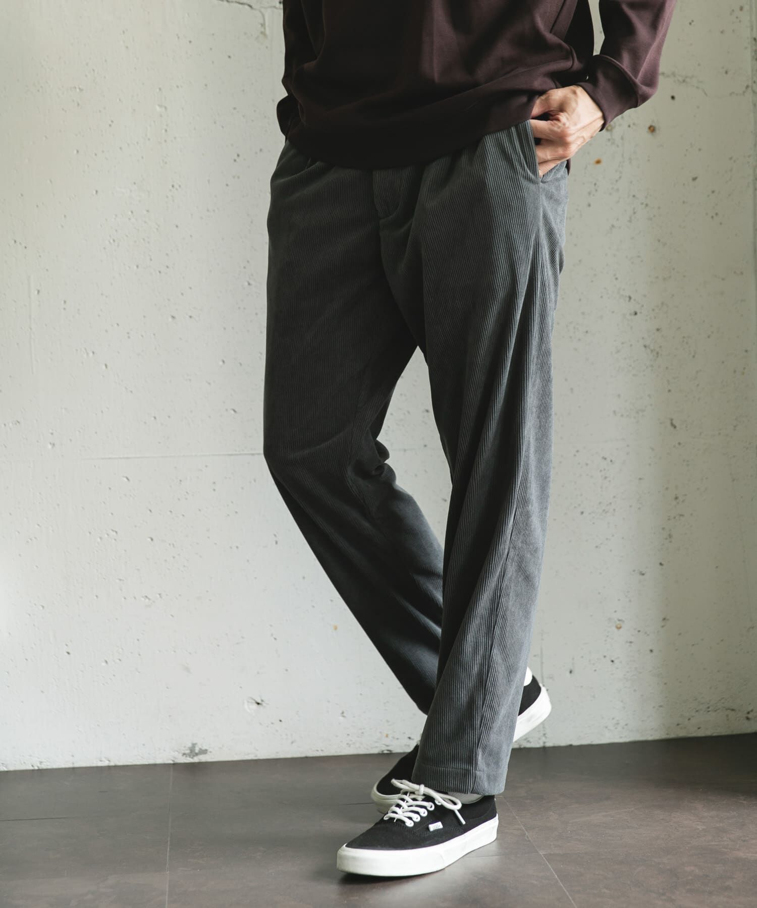 URBAN RESEARCH DOORS「『イージーケア』『UR TECH』コーデュロイイージートラウザー」|その他|