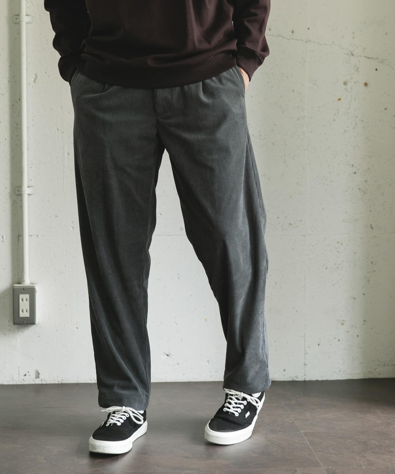 URBAN RESEARCH DOORS「『イージーケア』『UR TECH』コーデュロイイージートラウザー」|その他|