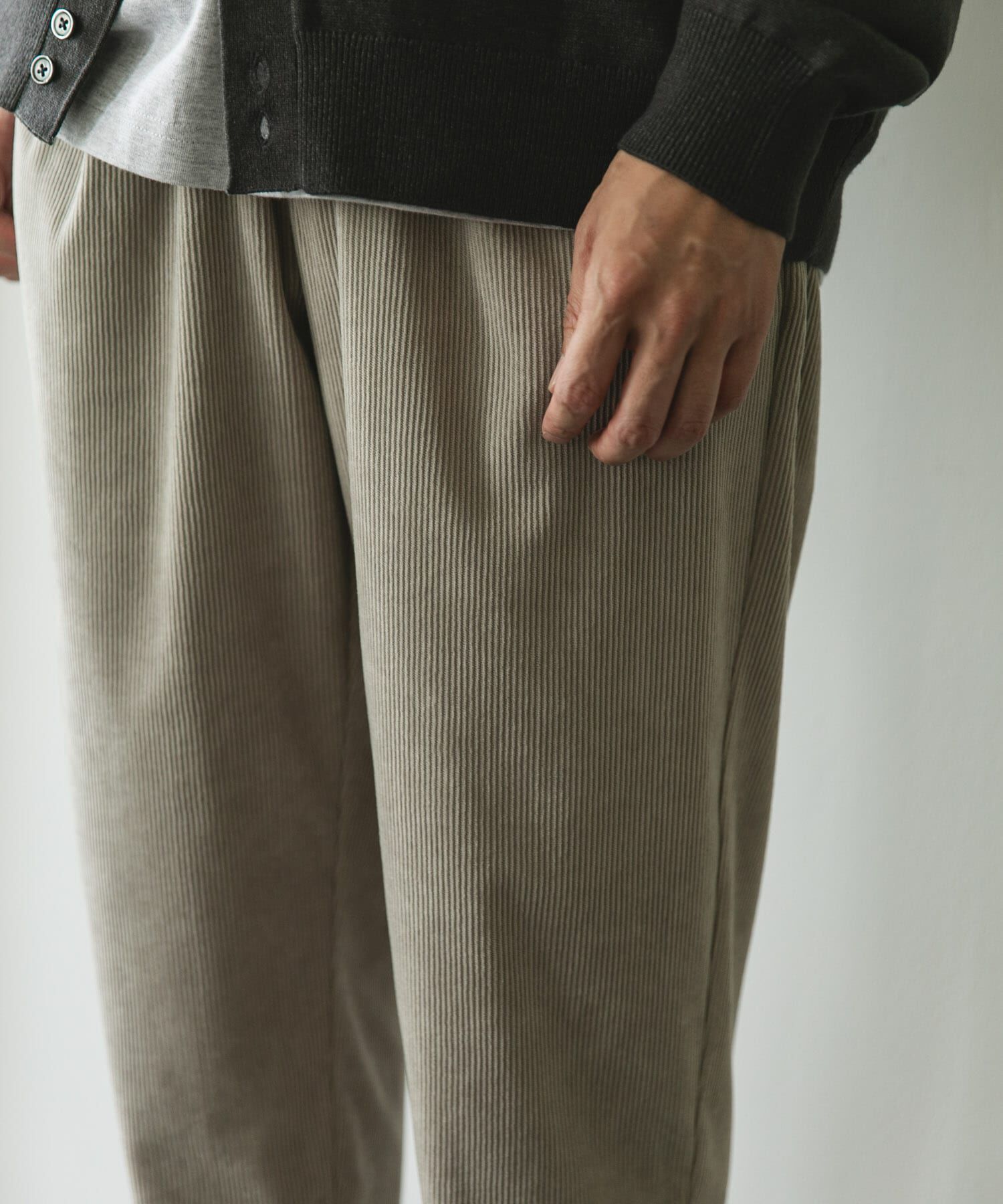URBAN RESEARCH DOORS「『イージーケア』『UR TECH』コーデュロイイージートラウザー」|その他|