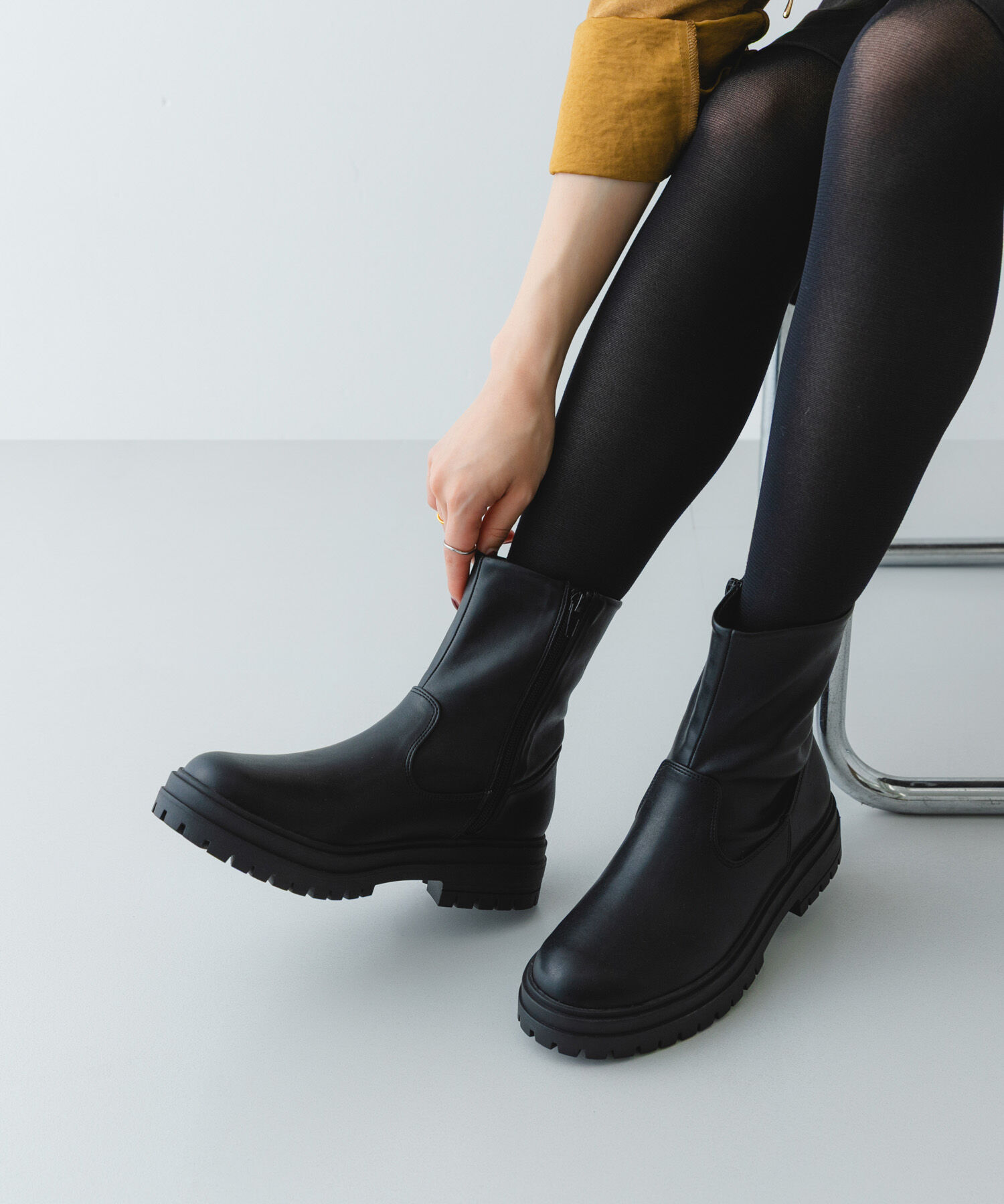 RODE SKO「撥水ストレッチブーツ」|ショートブーツ|