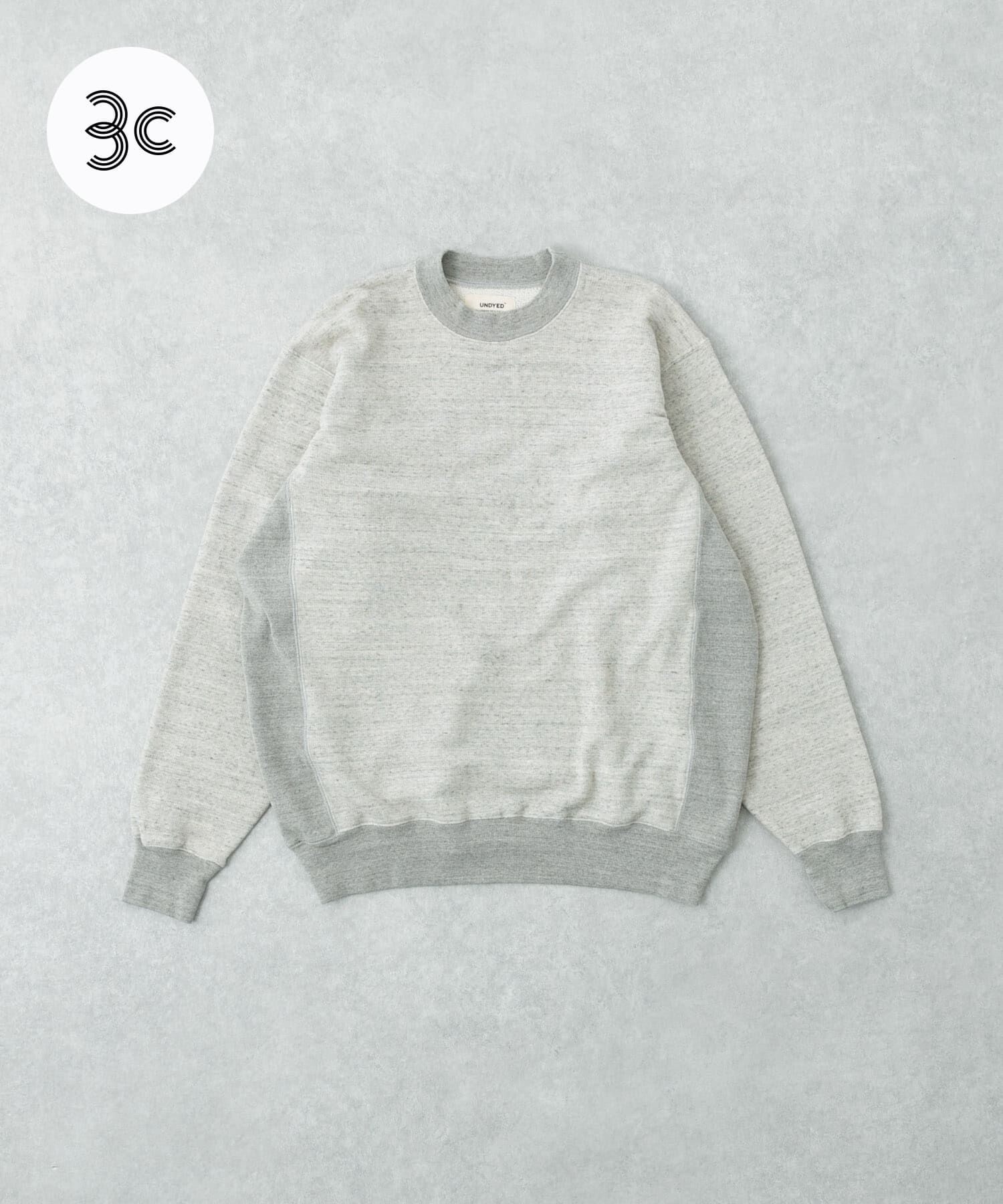 URBAN RESEARCH「UNDYED SWEAT CREW NECK」|スウェット・ジャージ|ライトグレー