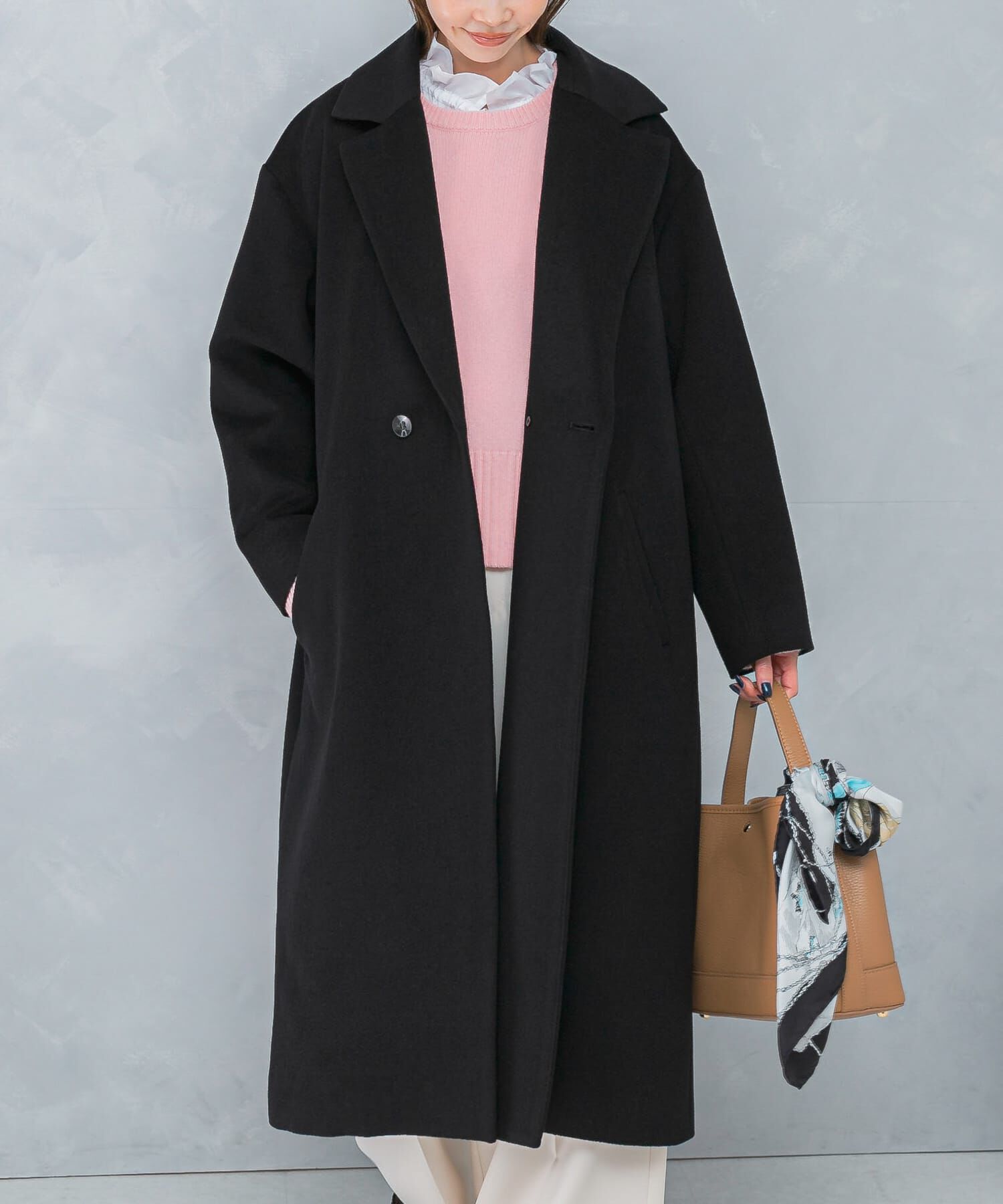 URBAN RESEARCH ROSSO「カシミヤビーバーチェスターコート」|チェスターコート|