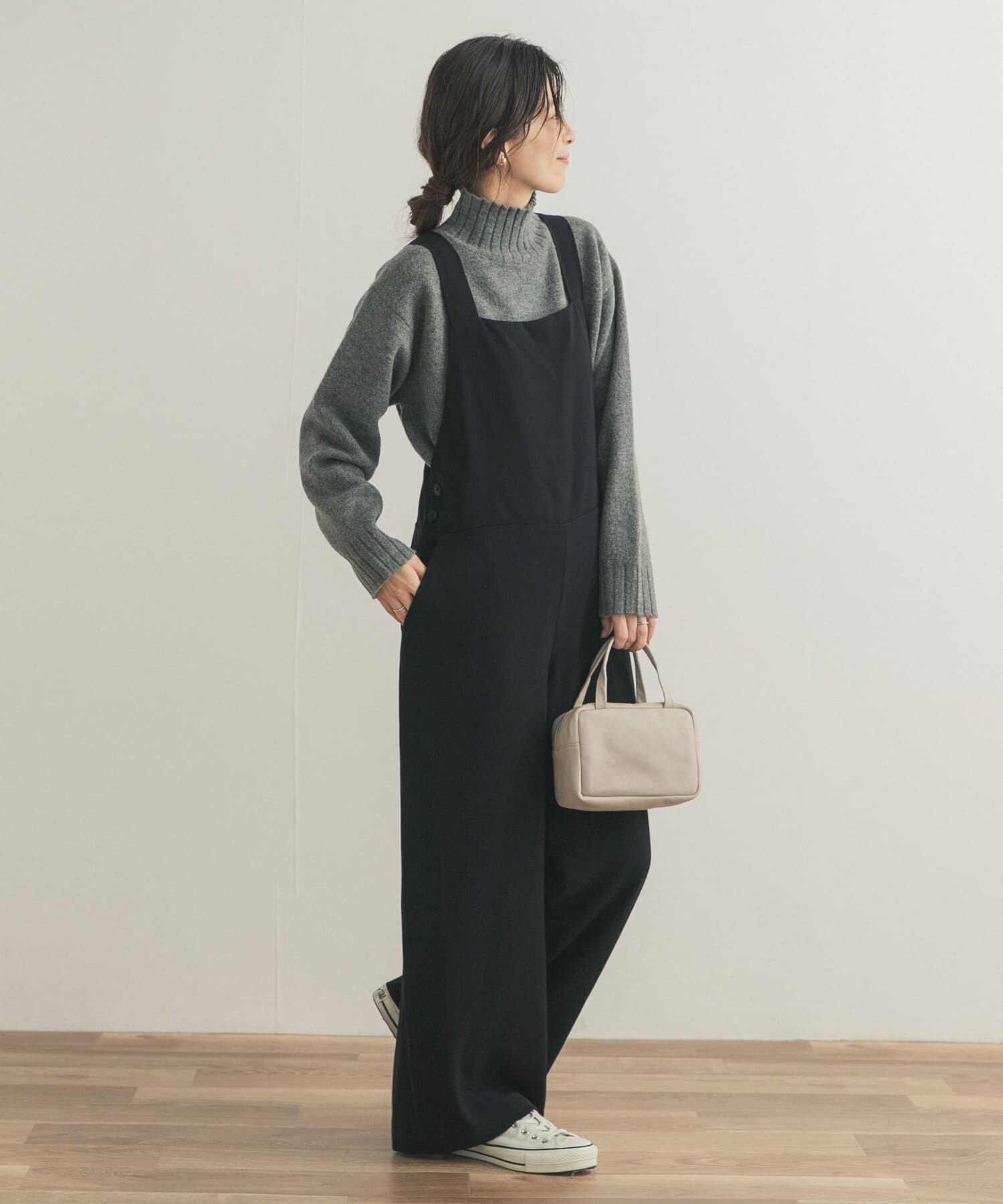 URBAN RESEARCH DOORS「リラックスイージーサロペット」|スカート|