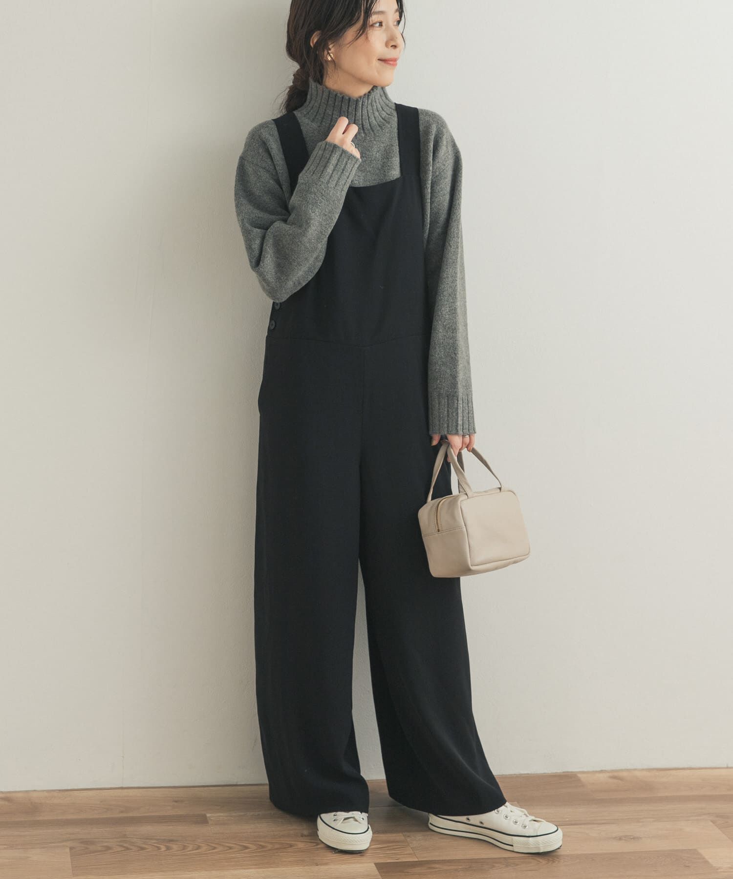 URBAN RESEARCH DOORS「リラックスイージーサロペット」|スカート|