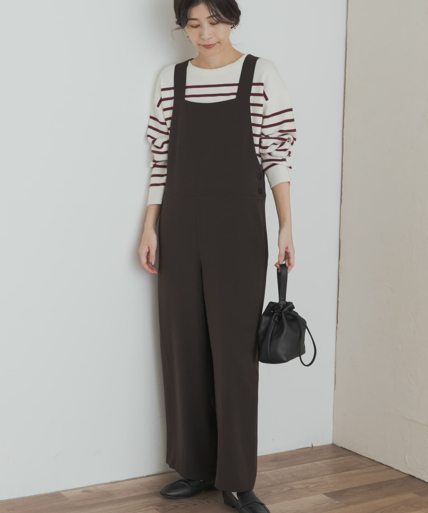 URBAN RESEARCH DOORS「リラックスイージーサロペット」|スカート|