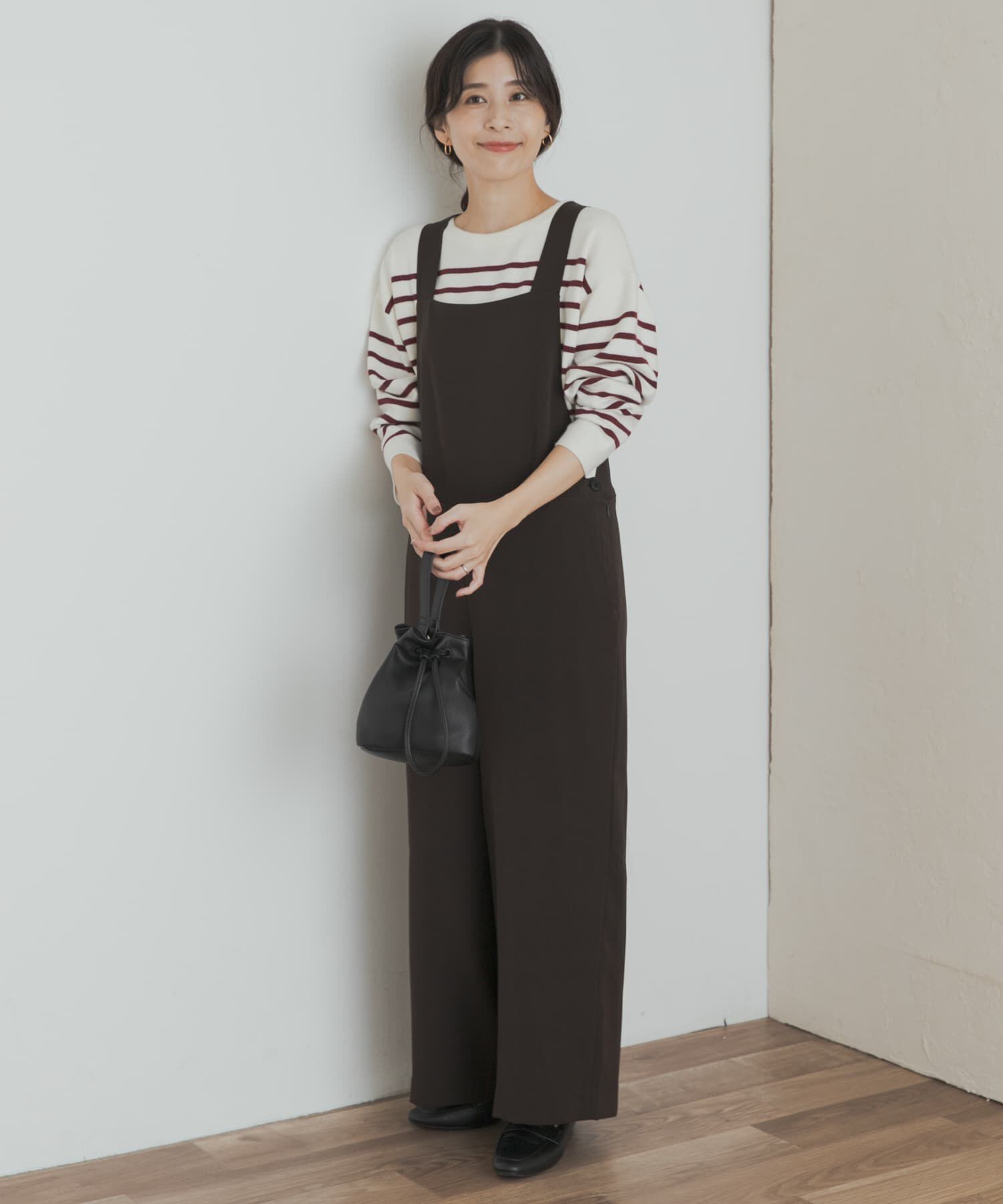 URBAN RESEARCH DOORS「リラックスイージーサロペット」|スカート|