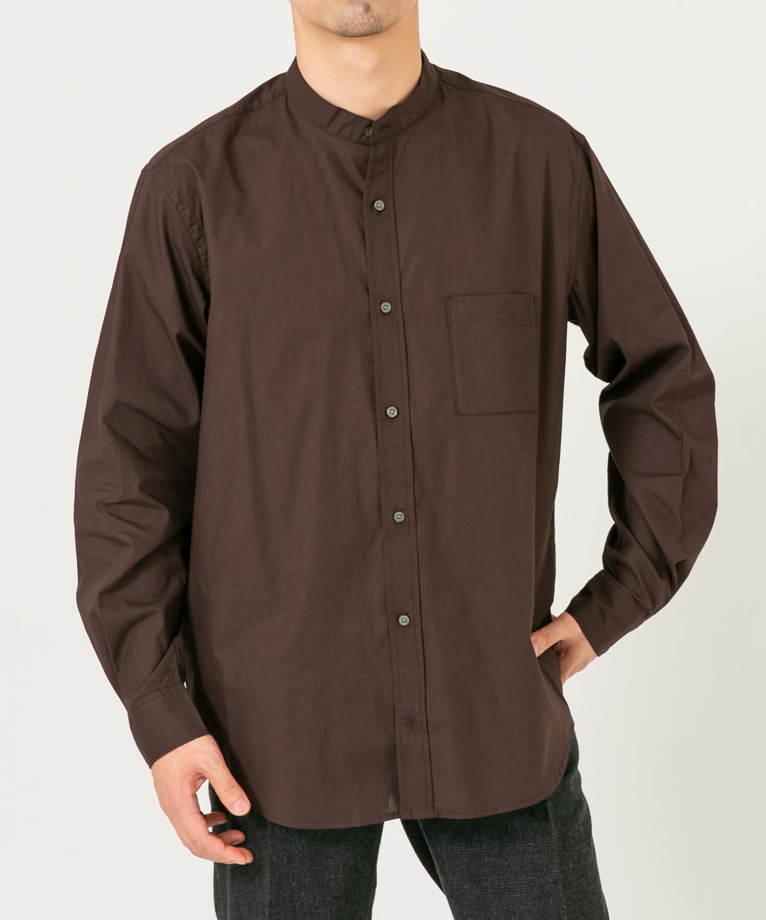 URBAN RESEARCH ROSSO「『XLサイズあり』ハイパフォーマンスブロードバンドカラーシャツ」|シャツ・ブラウス|