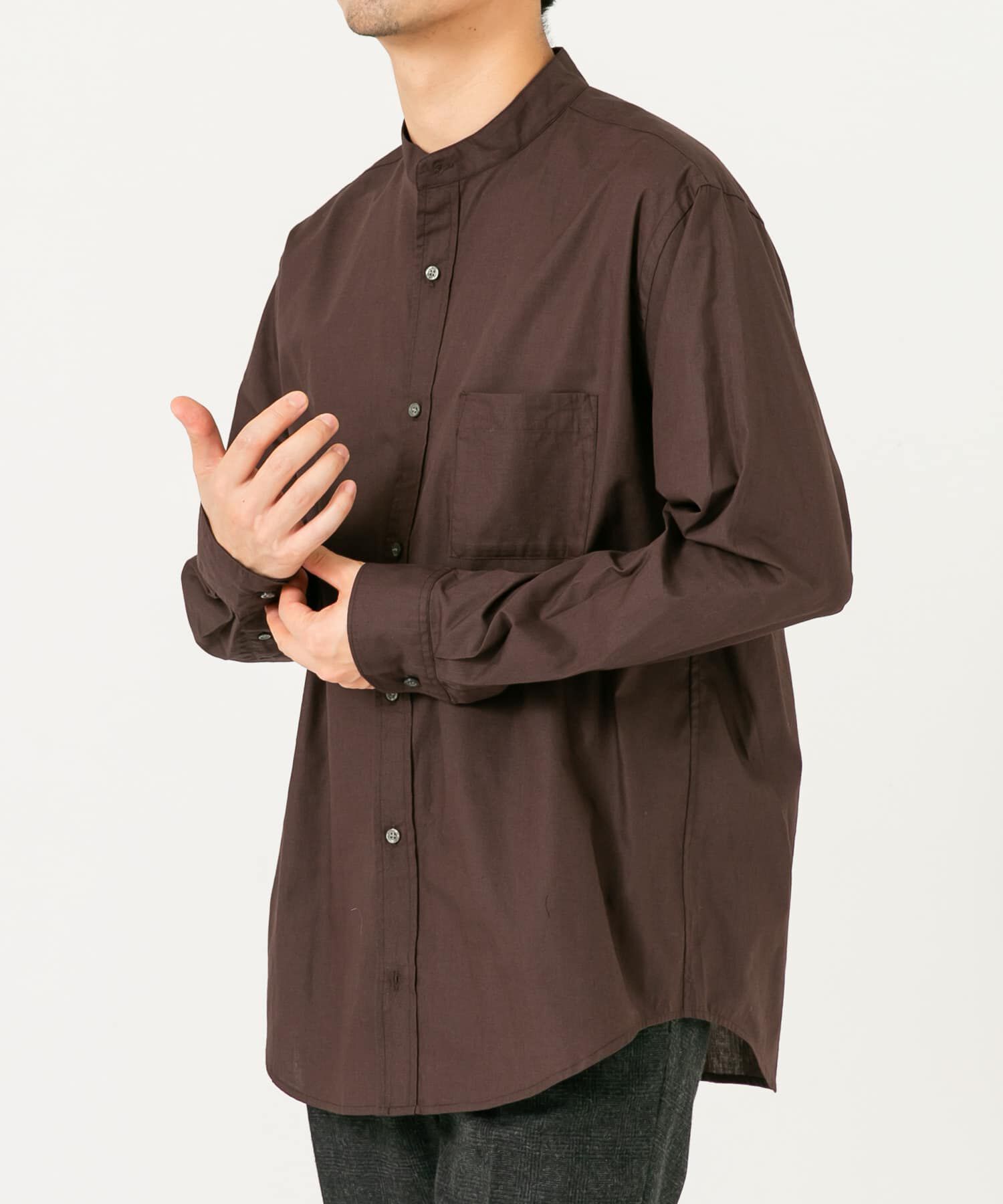 URBAN RESEARCH ROSSO「『XLサイズあり』ハイパフォーマンスブロードバンドカラーシャツ」|シャツ・ブラウス|