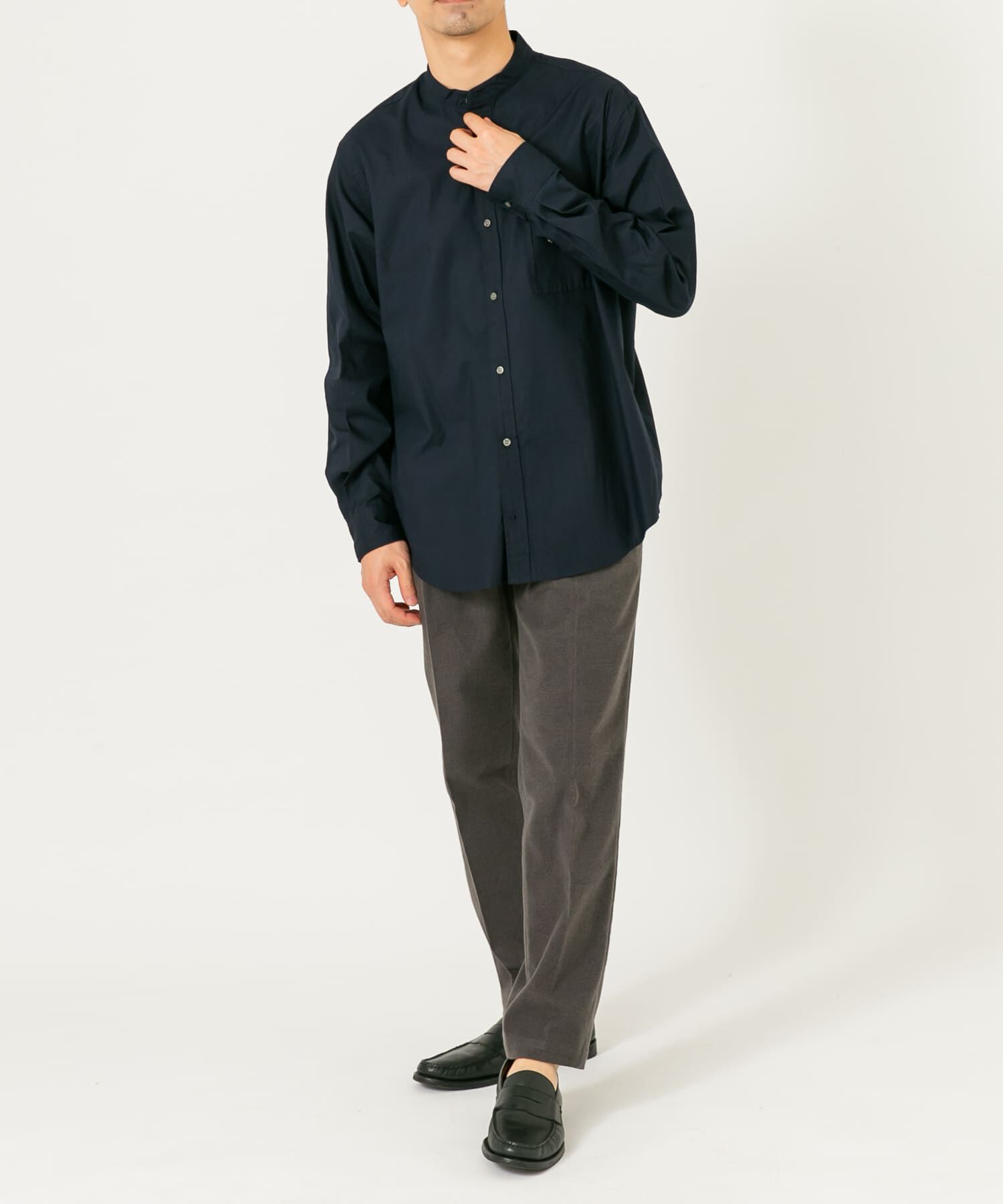 URBAN RESEARCH ROSSO「『XLサイズあり』ハイパフォーマンスブロードバンドカラーシャツ」|シャツ・ブラウス|