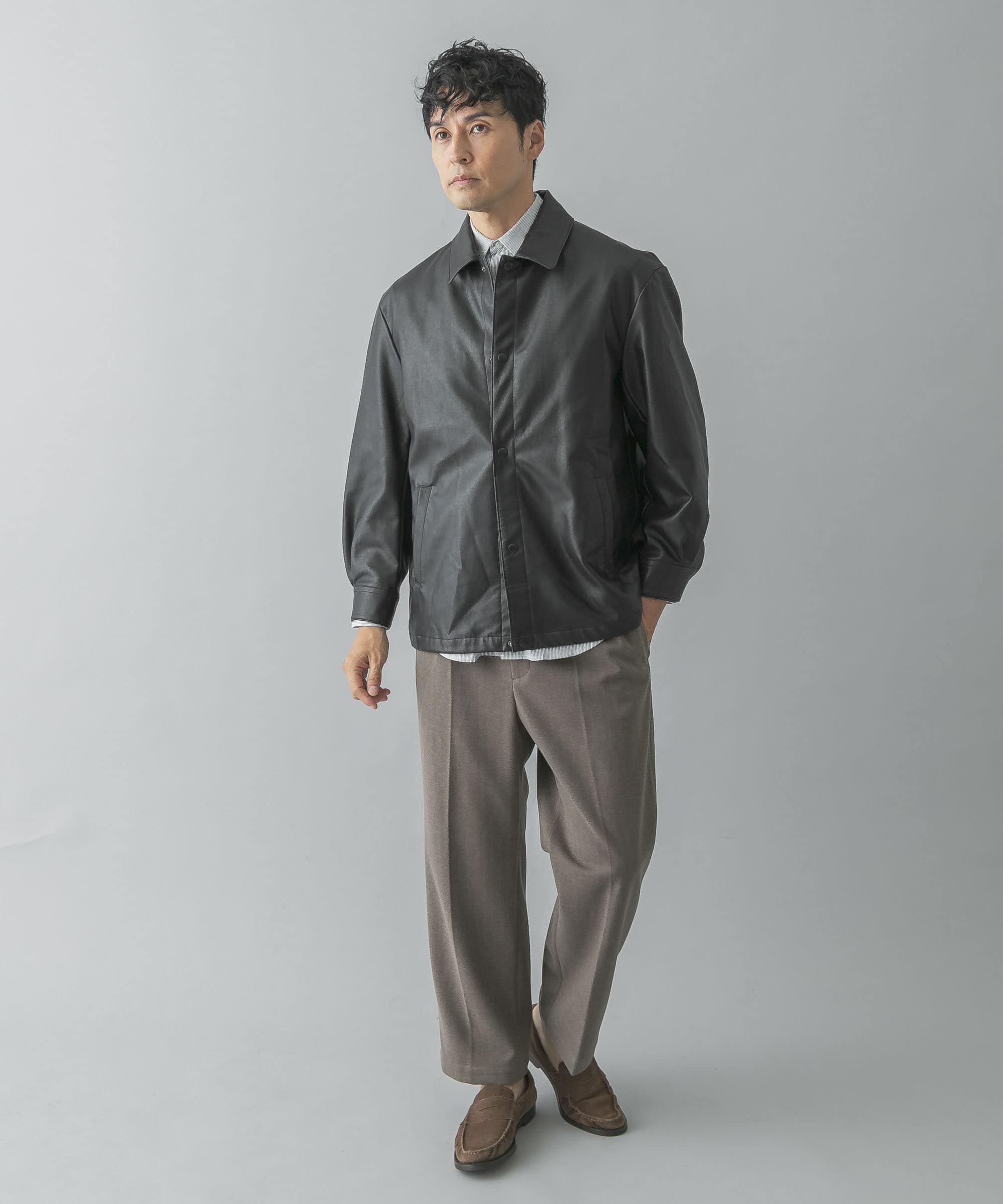 URBAN RESEARCH ROSSO「『XLサイズあり』ビーガンファブリックコーチジャケット」|その他|