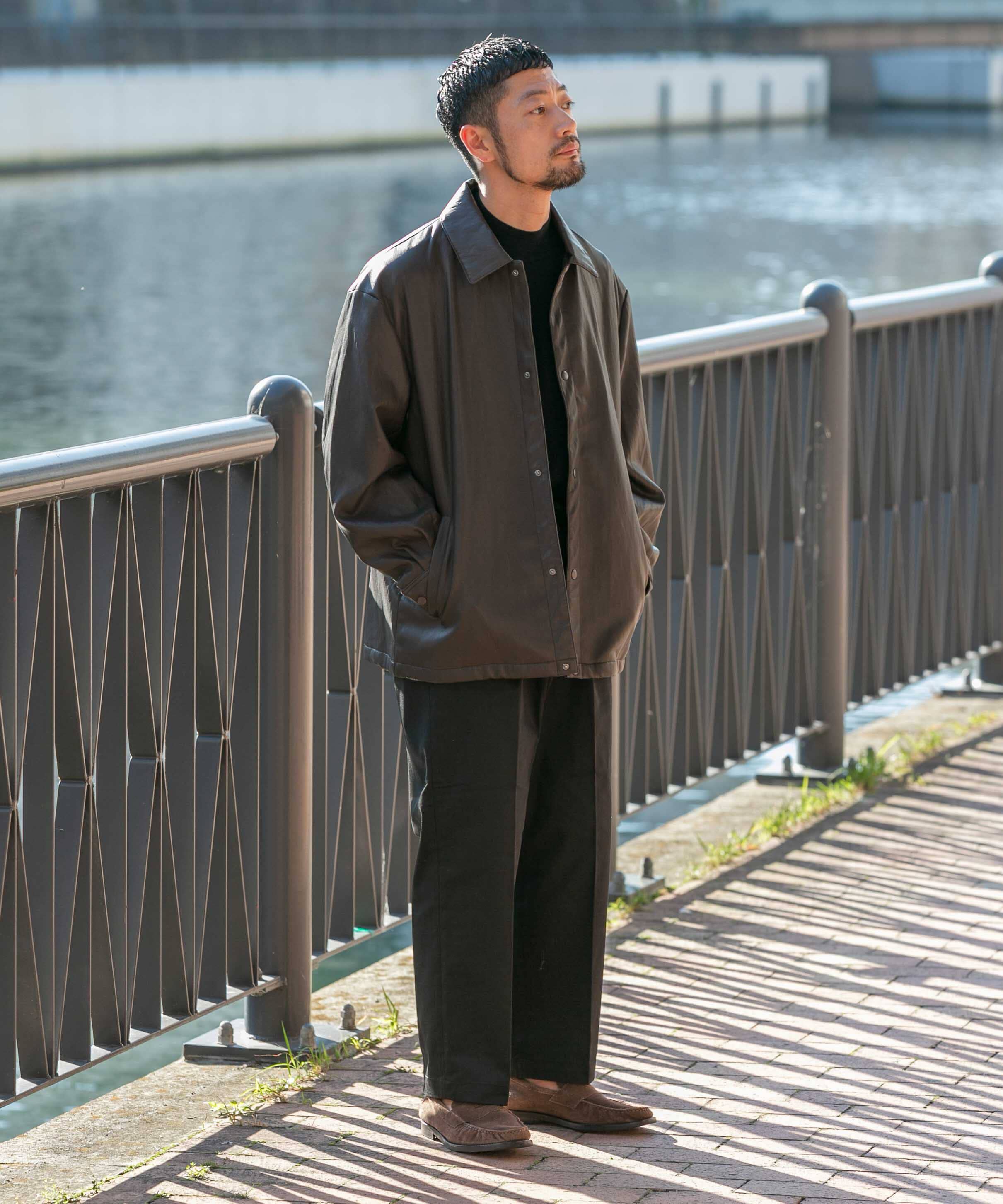 URBAN RESEARCH ROSSO「『XLサイズあり』ビーガンファブリックコーチジャケット」|その他|