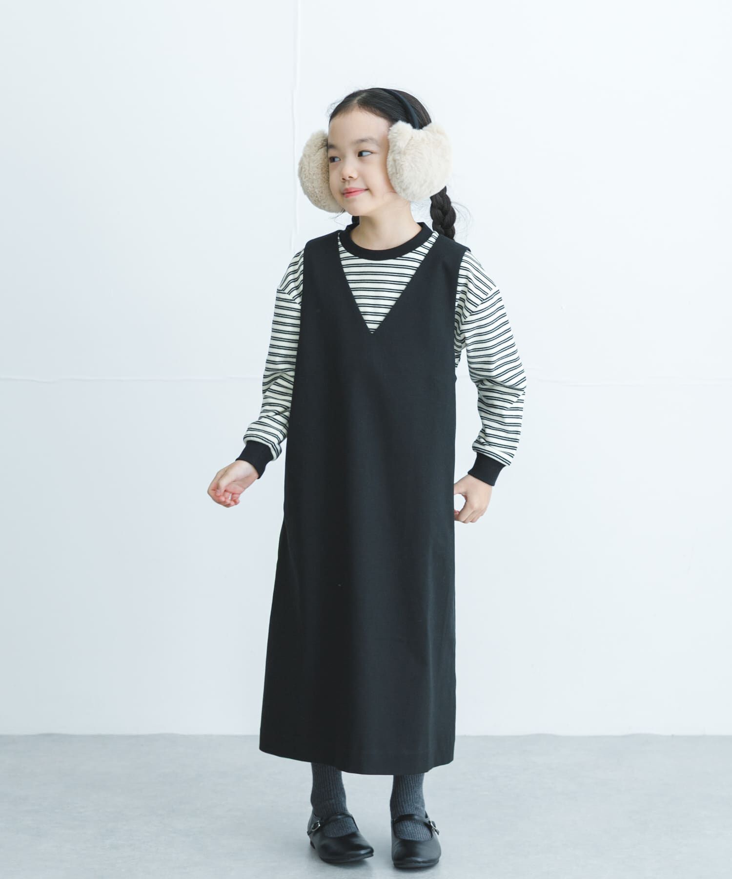 URBAN RESEARCH DOORS「『親子リンク』『UR TECH』ジャンパースカート(KIDS)」|ワンピース|