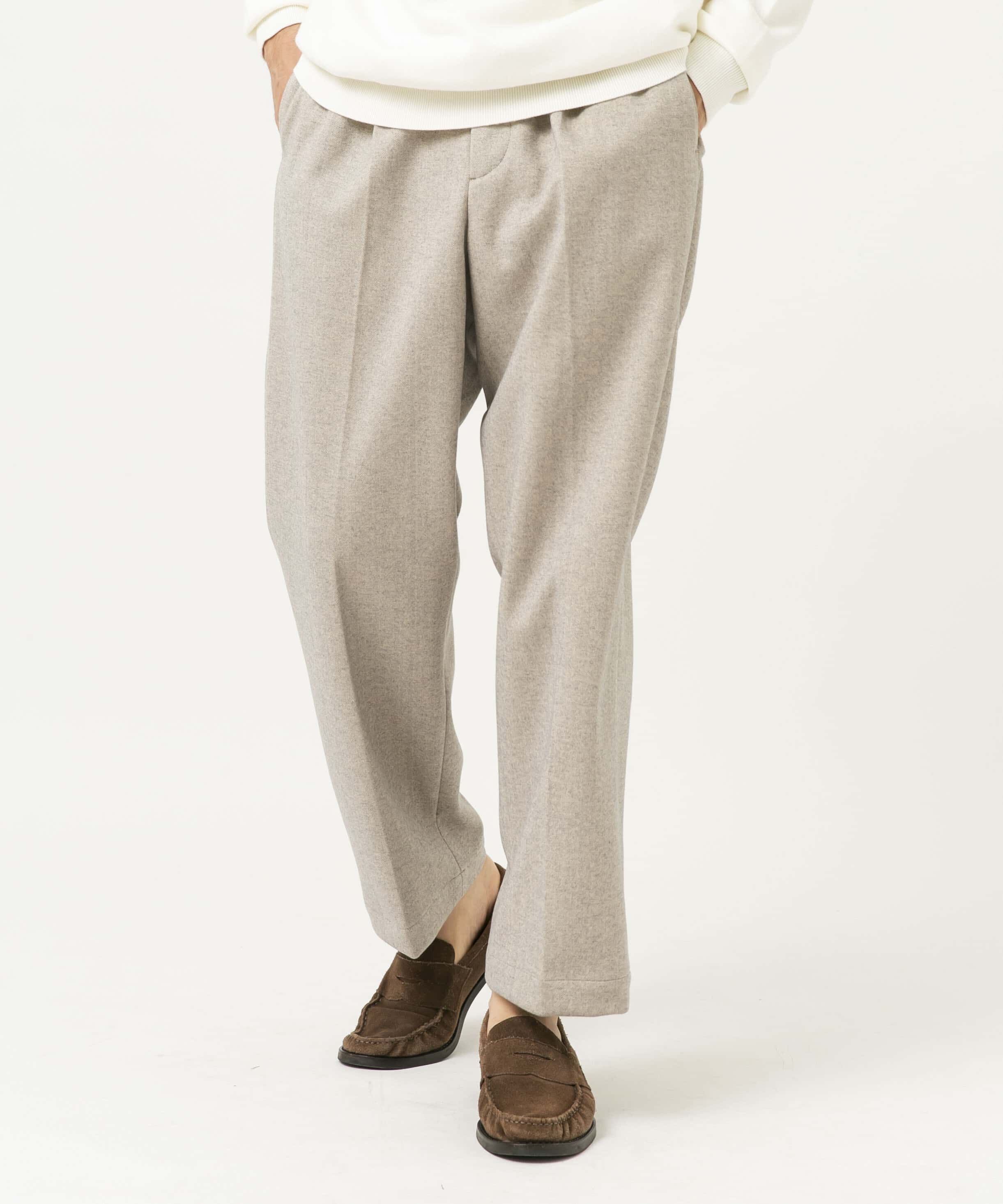 URBAN RESEARCH ROSSO「ストレッチヘリンボーン1タックワイドスラックス」|その他|