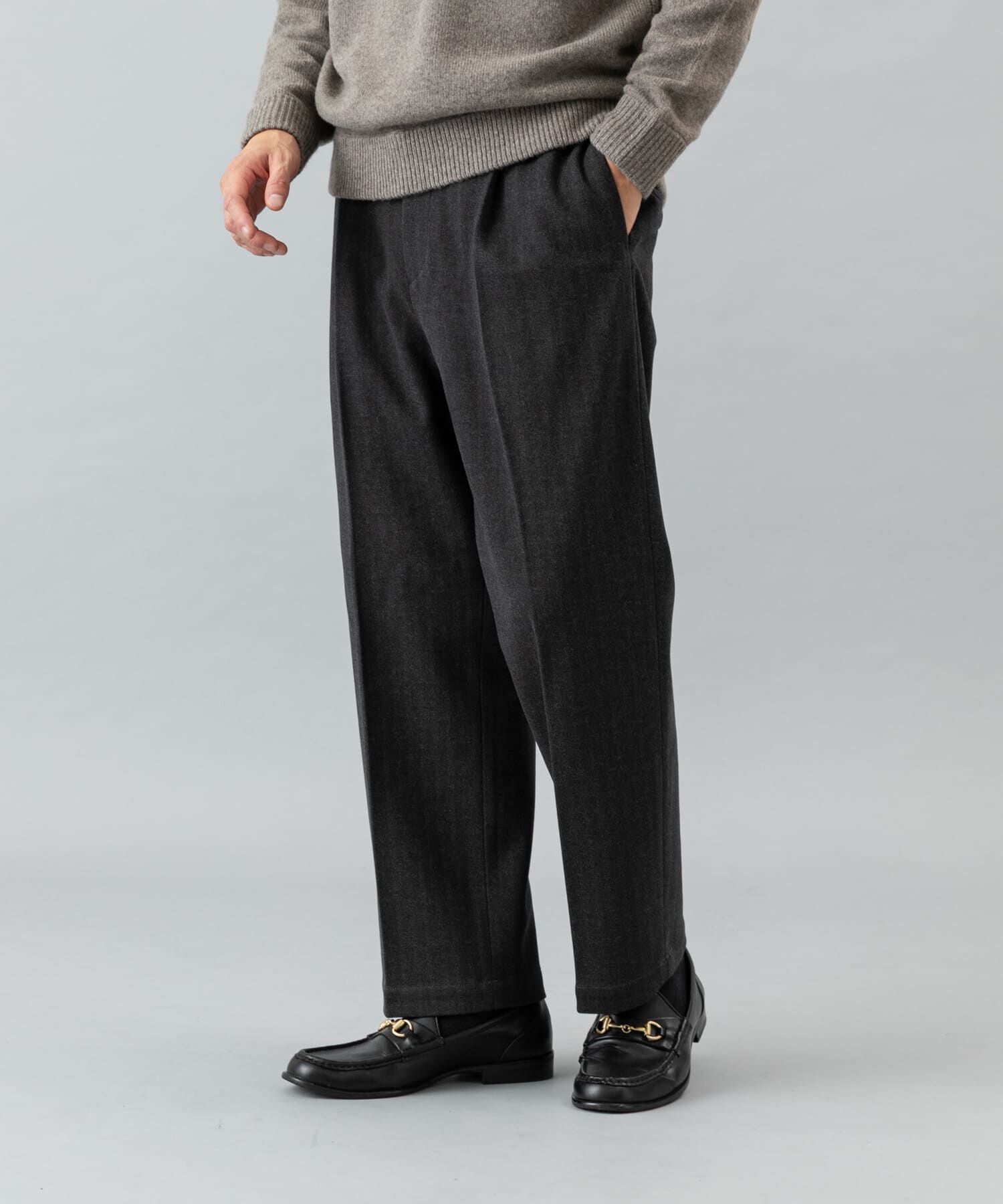 URBAN RESEARCH ROSSO「ストレッチヘリンボーン1タックワイドスラックス」|その他|