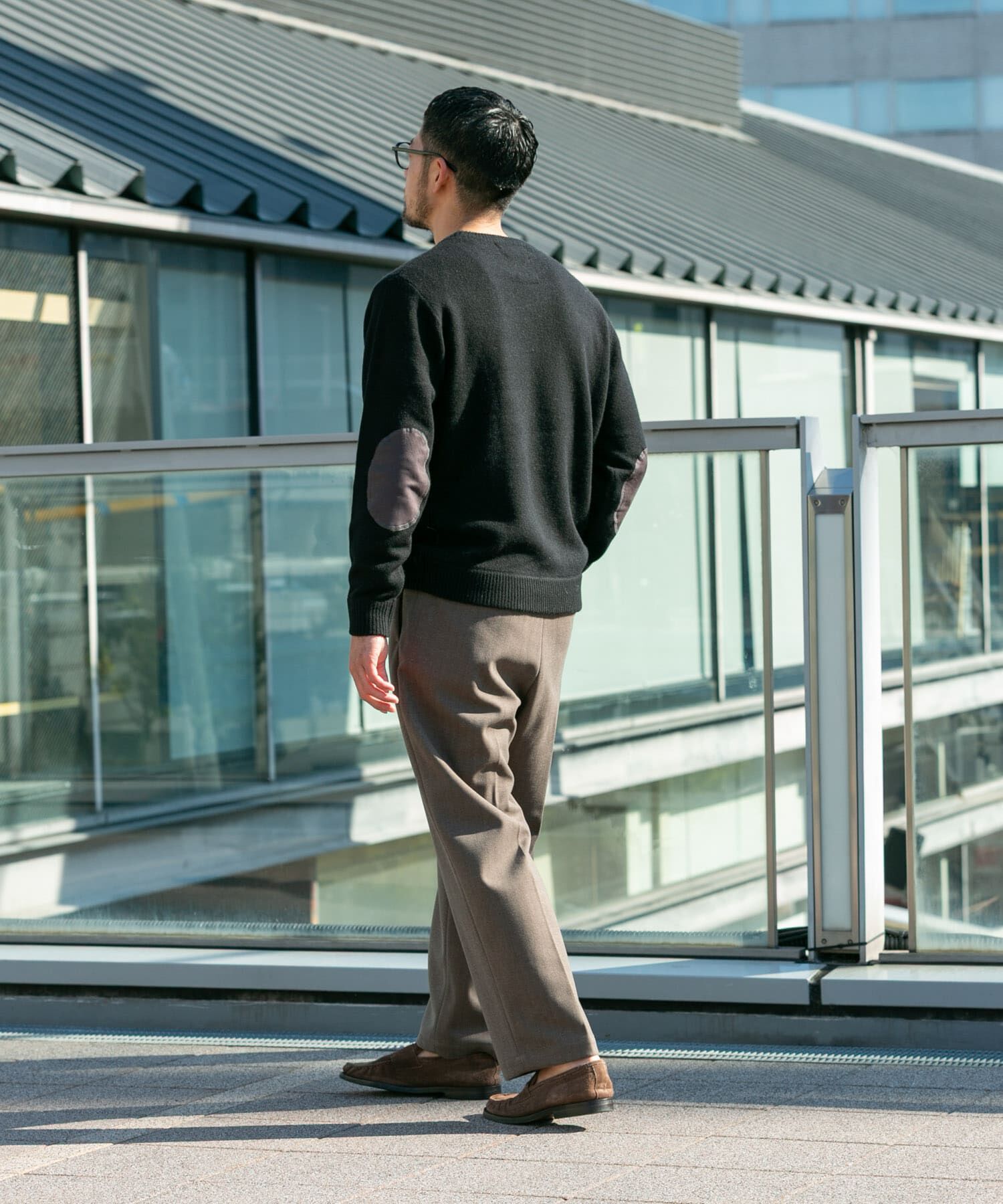 URBAN RESEARCH ROSSO「ストレッチヘリンボーン1タックワイドスラックス」|その他|