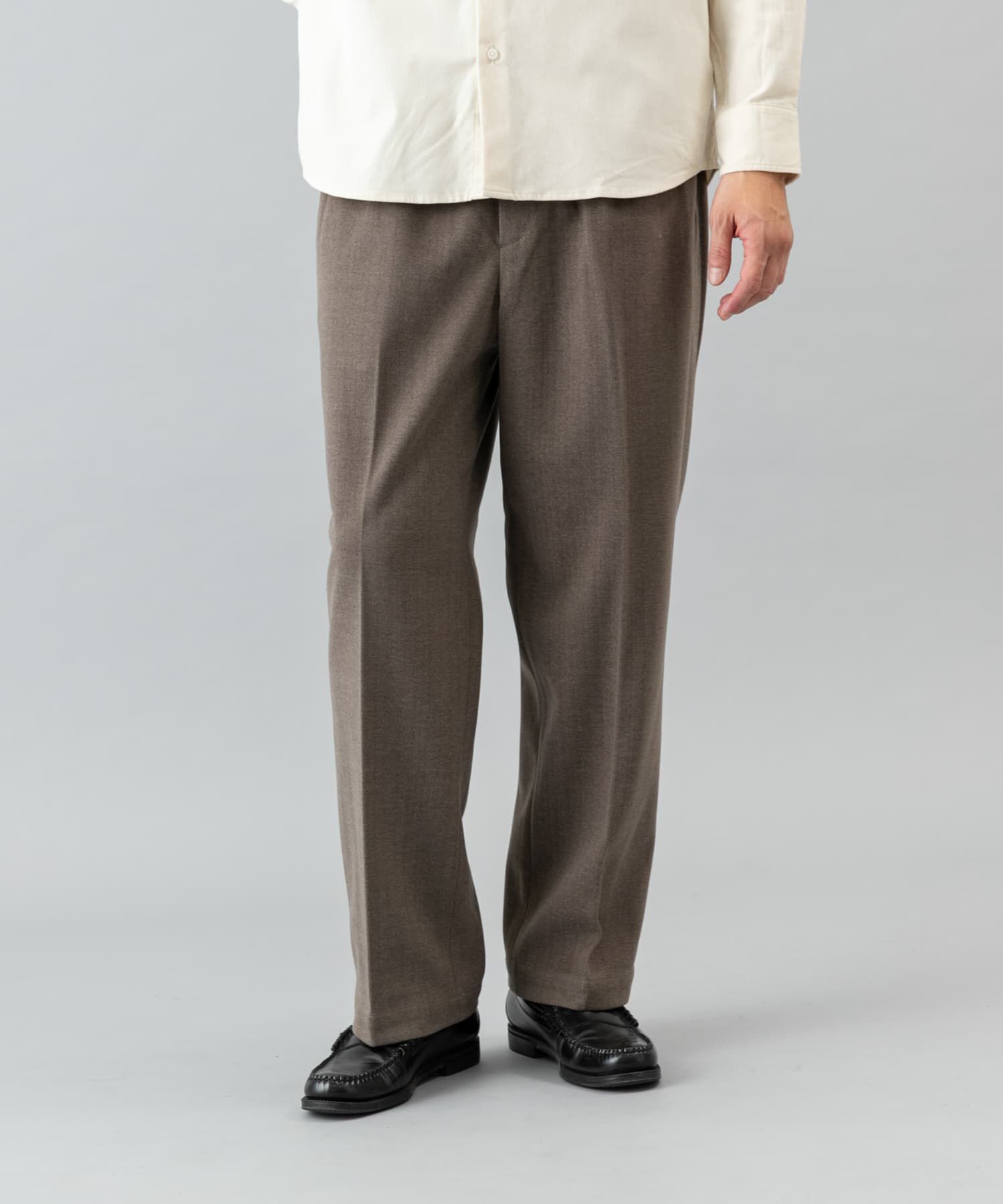 URBAN RESEARCH ROSSO「ストレッチヘリンボーン1タックワイドスラックス」|その他|