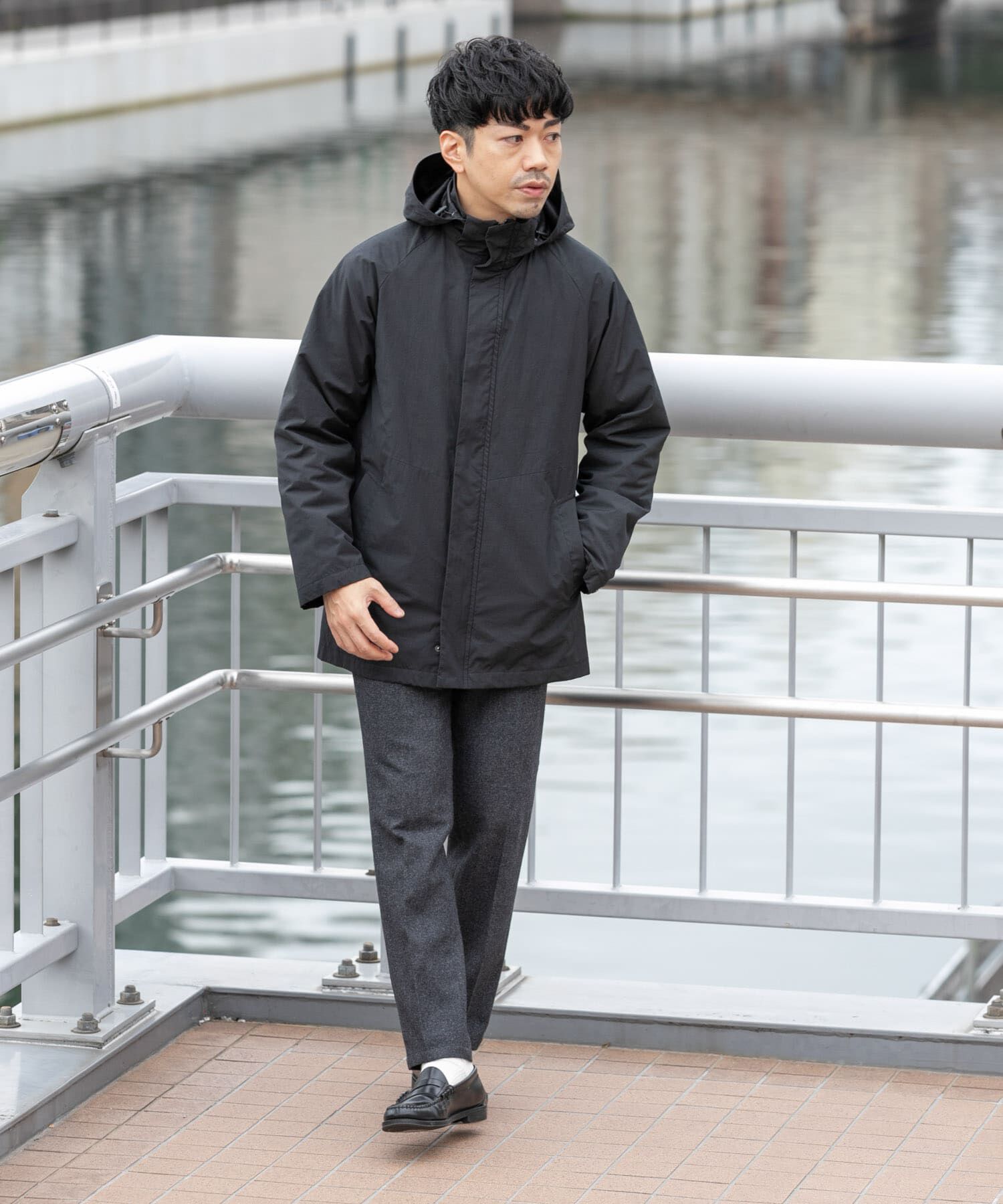 URBAN RESEARCH ROSSO「3WAYフーデッドコート ライナーセット」|ダウン|