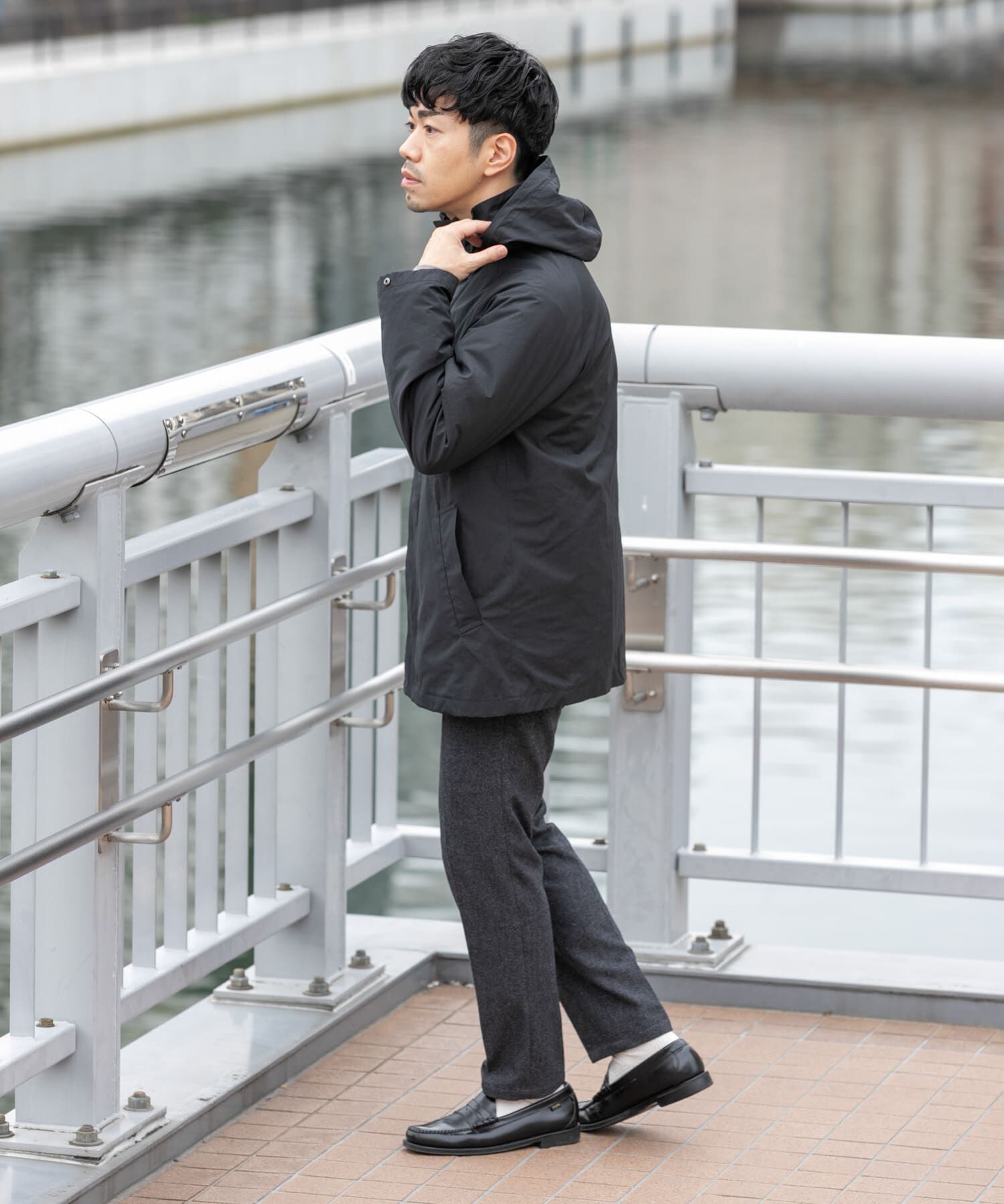 URBAN RESEARCH ROSSO「3WAYフーデッドコート ライナーセット」|ダウン|