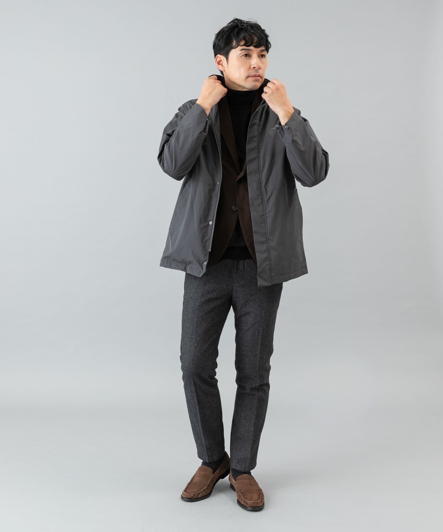 URBAN RESEARCH ROSSO「3WAYフーデッドコート ライナーセット」|ダウン|