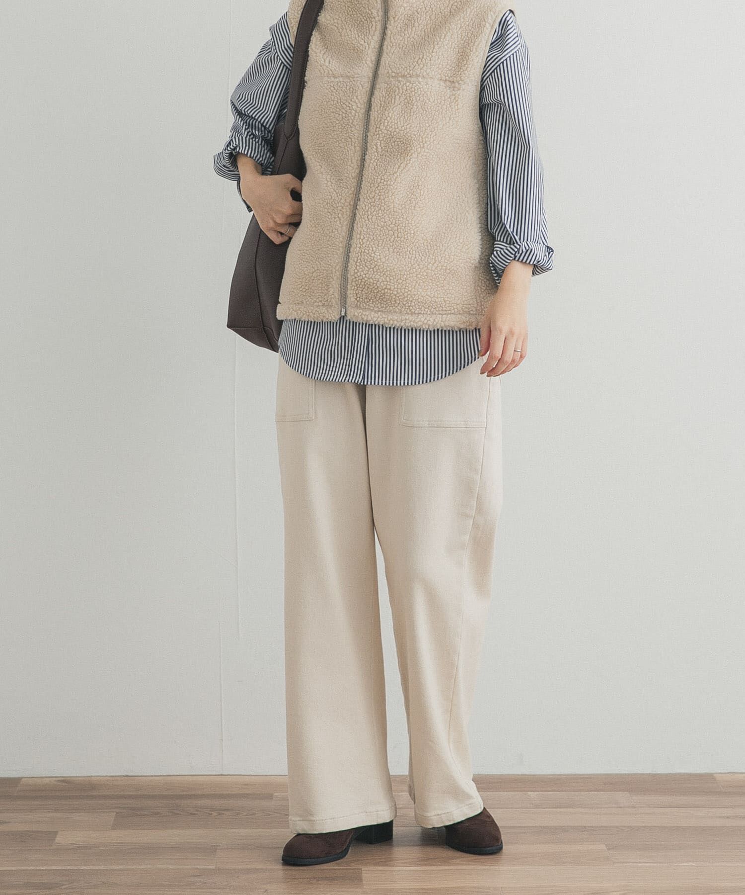 URBAN RESEARCH DOORS「裏起毛ベイカーイージーパンツ」|その他|