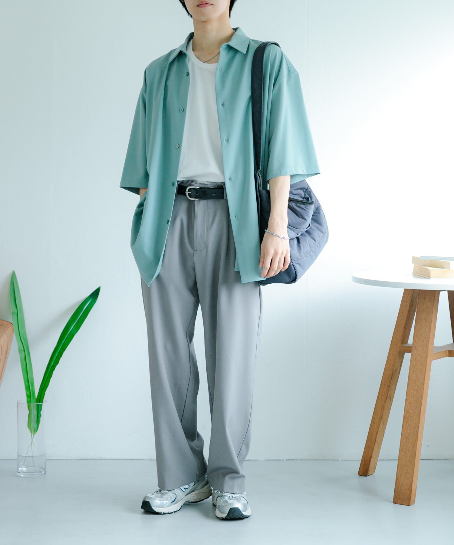 SENSE OF PLACE by URBAN RESEARCH「『ユニセックス』エクストラルーズシャツ(5分袖)」|シャツ・ブラウス|