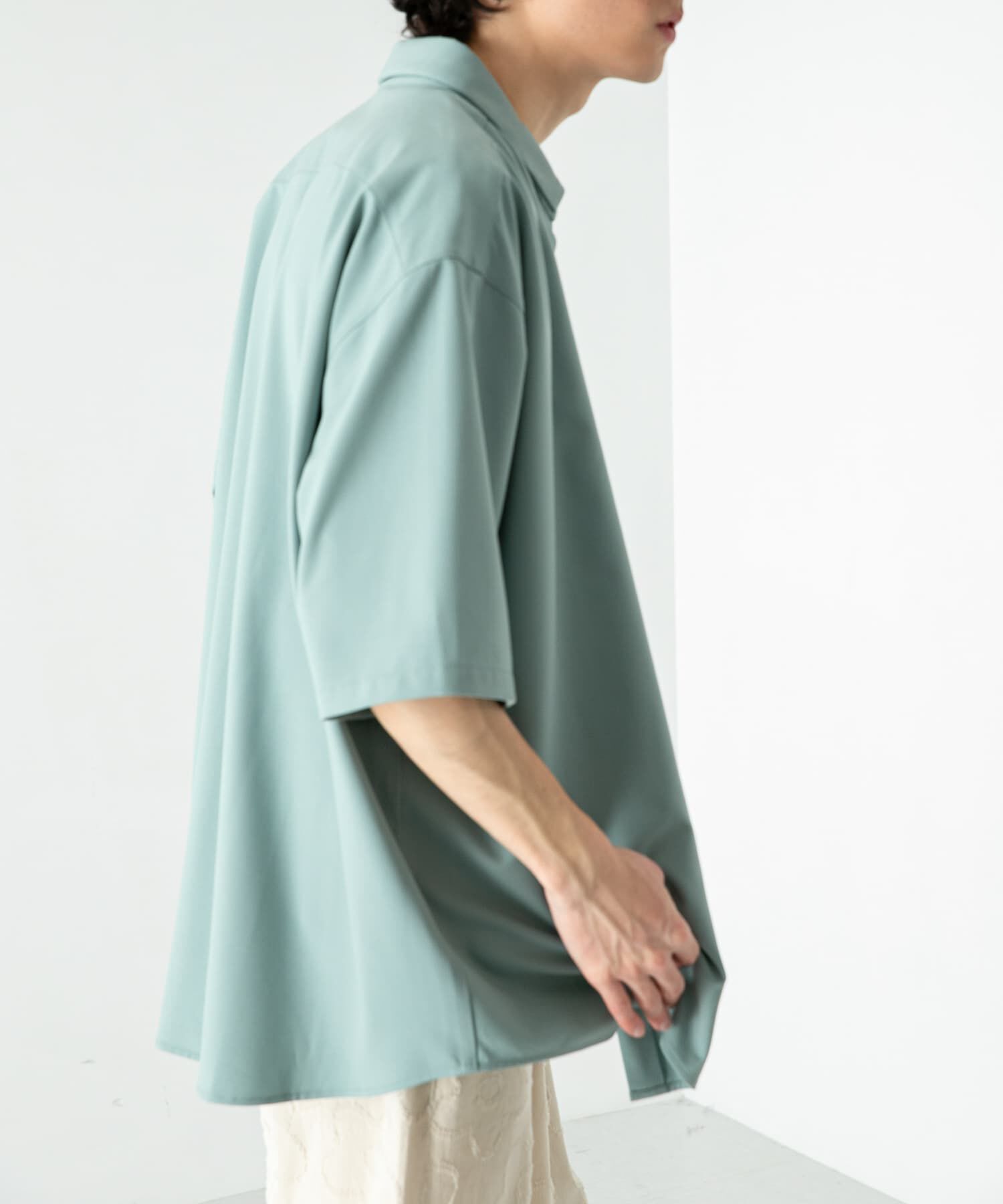 SENSE OF PLACE by URBAN RESEARCH「『ユニセックス』エクストラルーズシャツ(5分袖)」|シャツ・ブラウス|