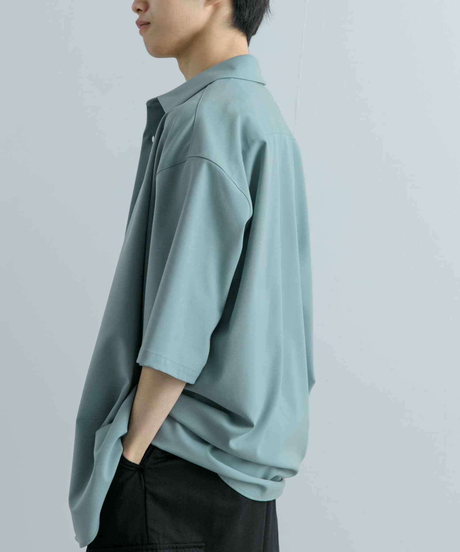 SENSE OF PLACE by URBAN RESEARCH「『ユニセックス』エクストラルーズシャツ(5分袖)」|シャツ・ブラウス|