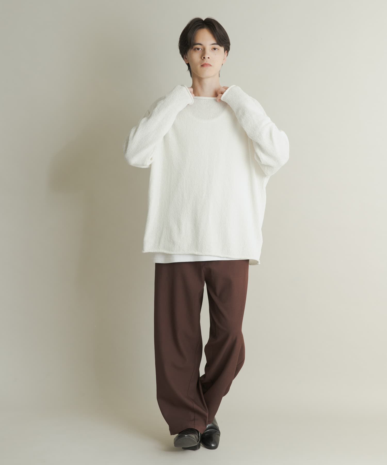 SENSE OF PLACE by URBAN RESEARCH「コットンタッチロールネックニット」|ニット・セーター|