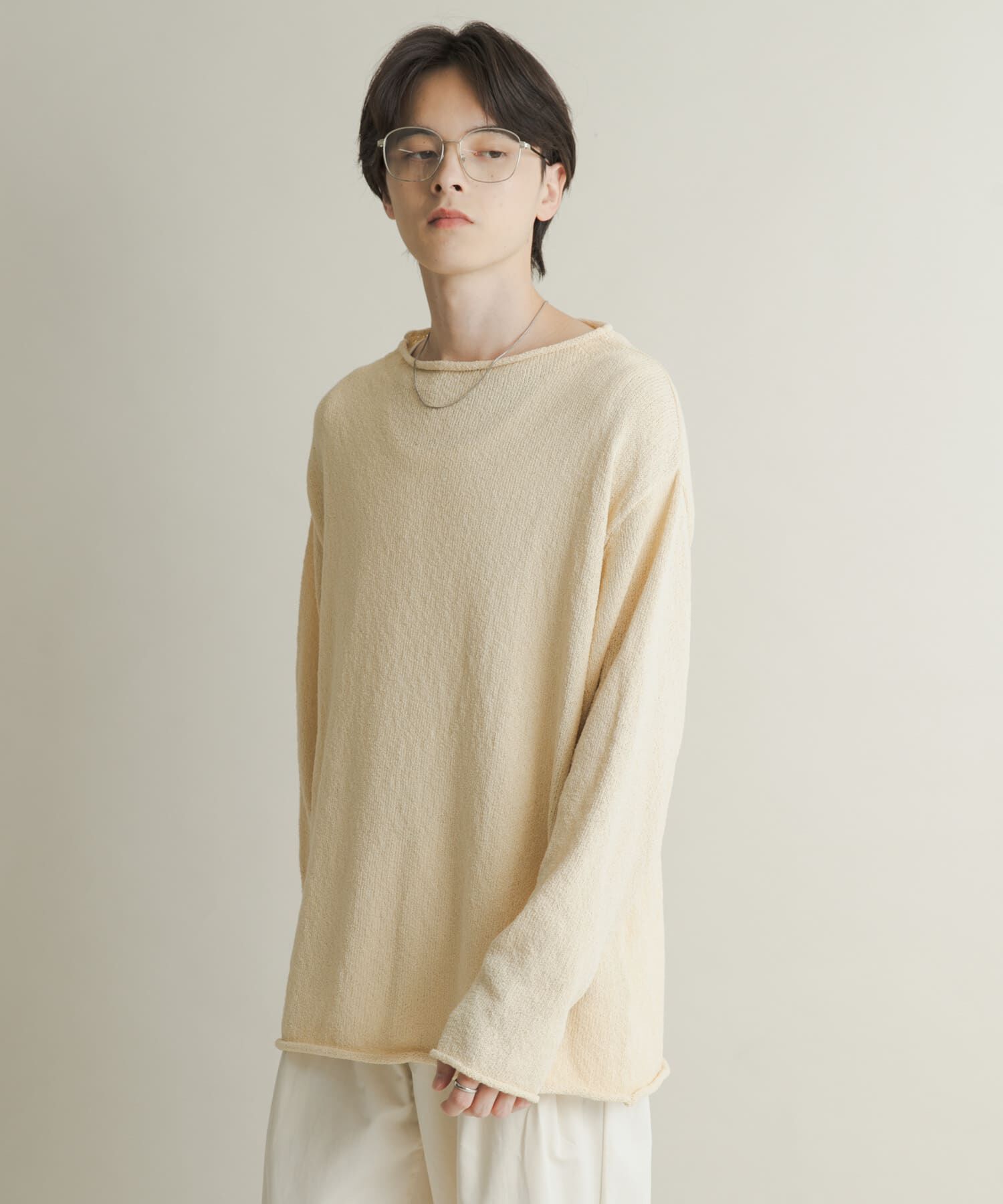 SENSE OF PLACE by URBAN RESEARCH「コットンタッチロールネックニット」|ニット・セーター|